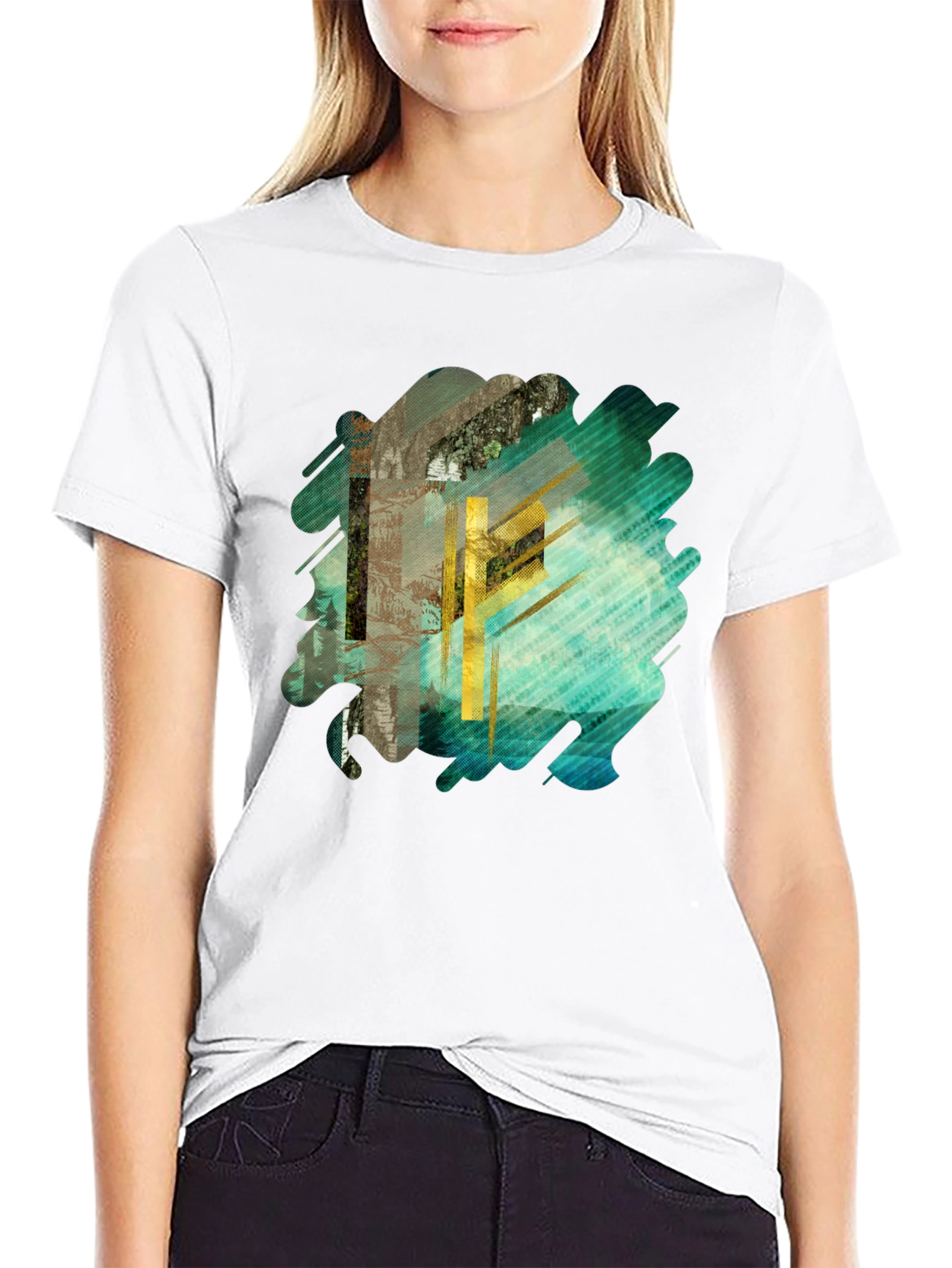 Abstract Forest T-Shirt