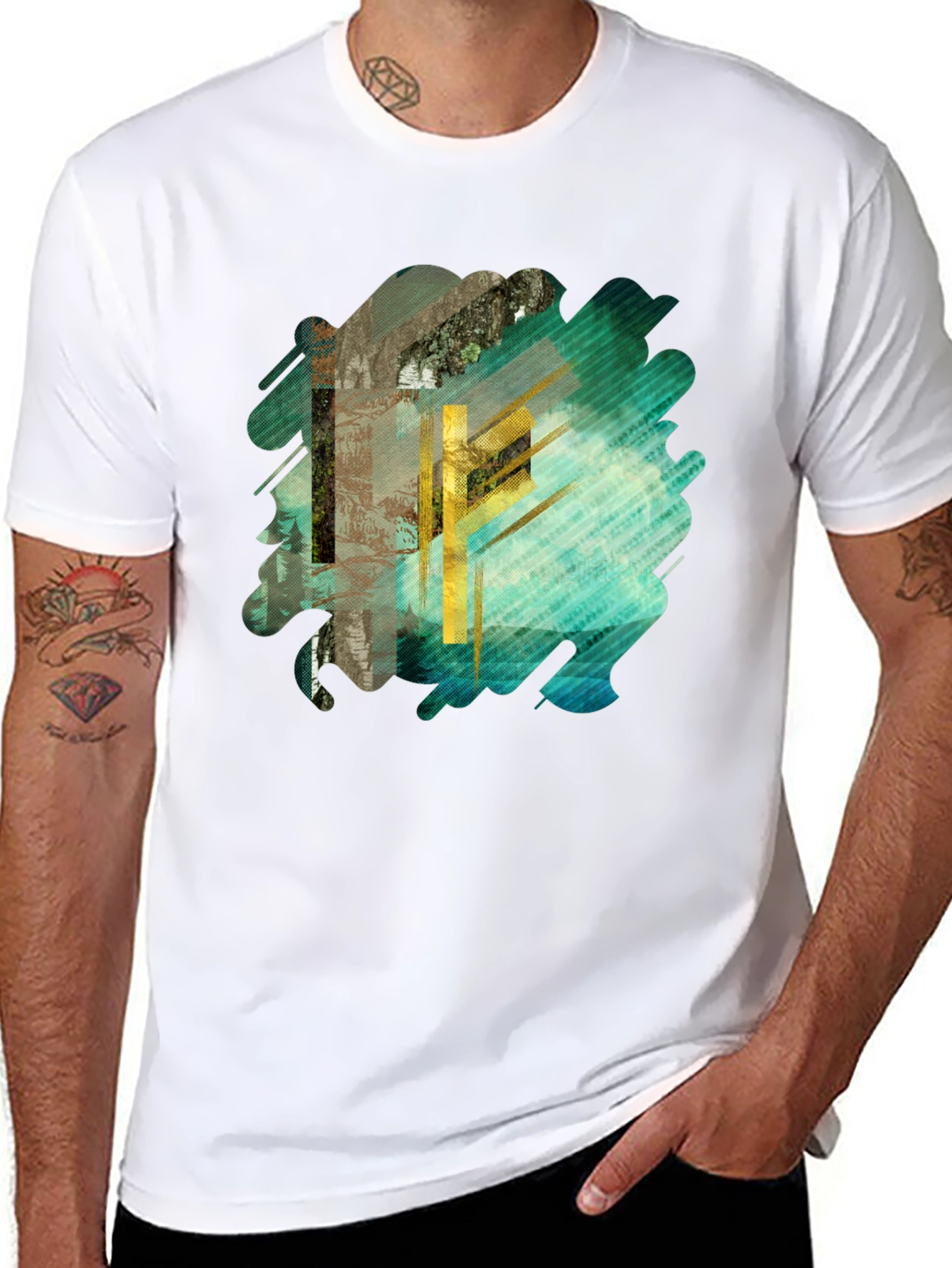 Abstract Forest T-Shirt