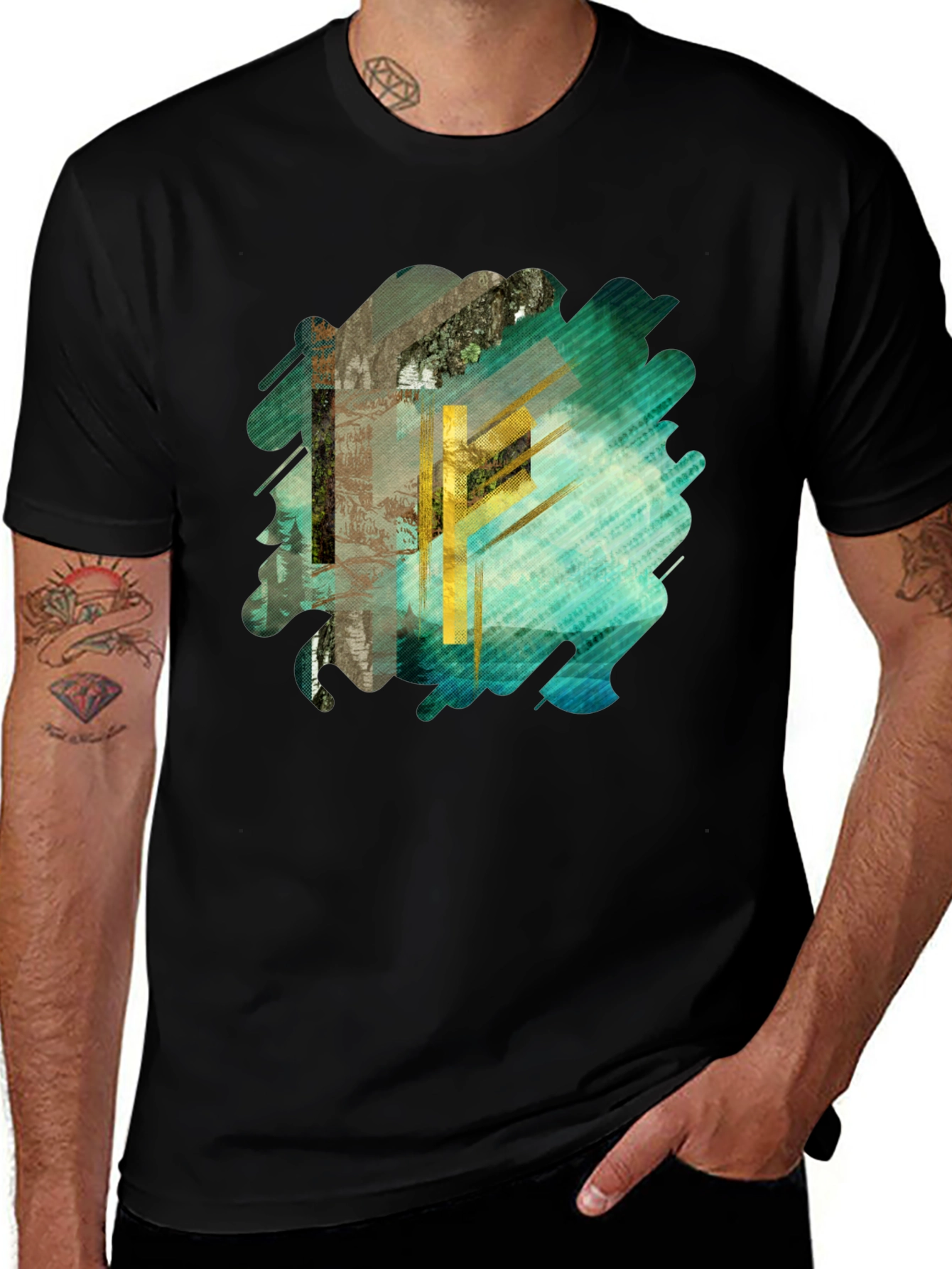 Abstract Forest T-Shirt
