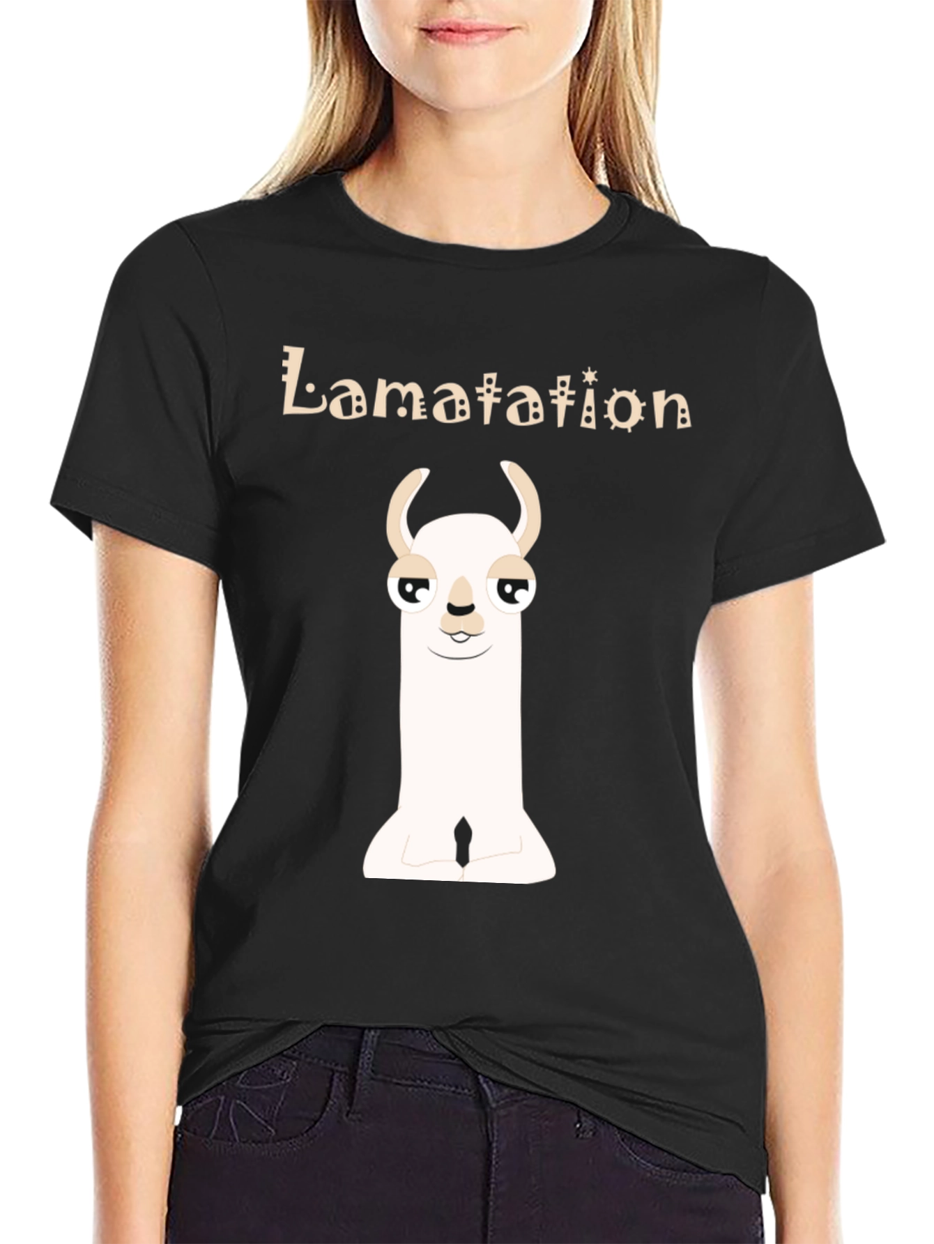 Lamatation Llama Graphic Tee