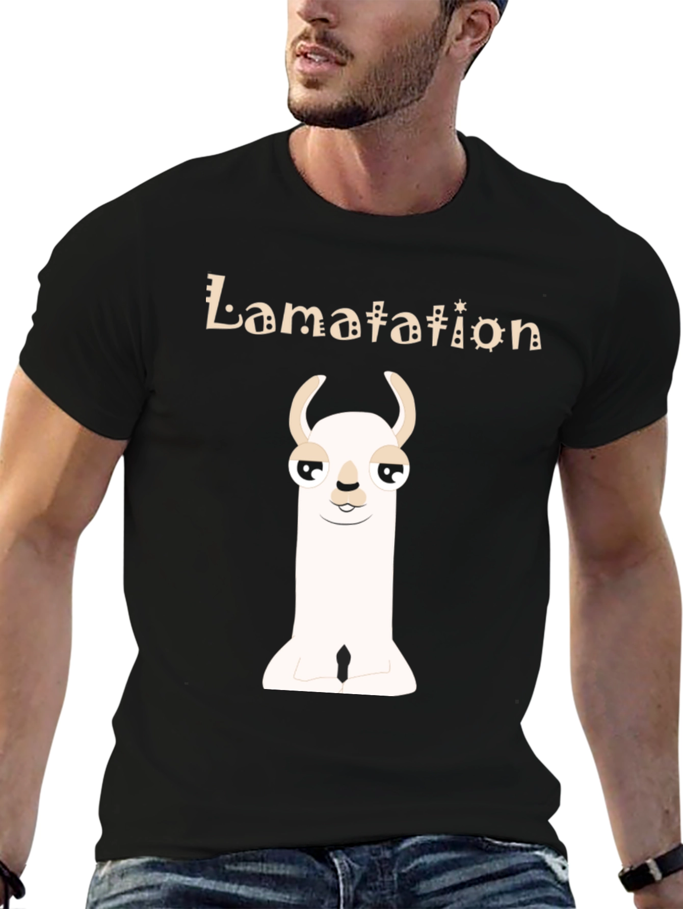 Lamatation Llama Graphic Tee