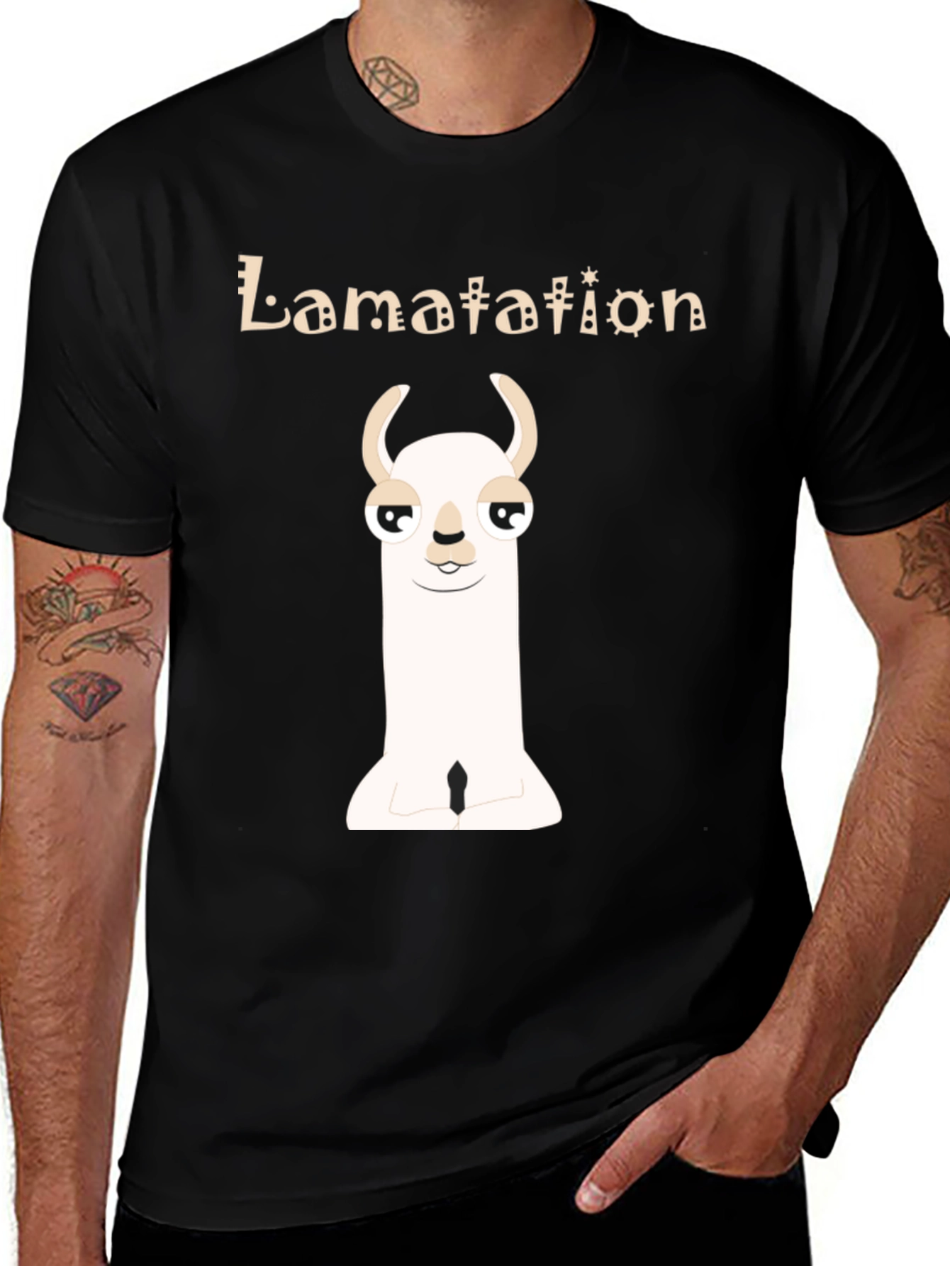 Lamatation Llama Graphic Tee