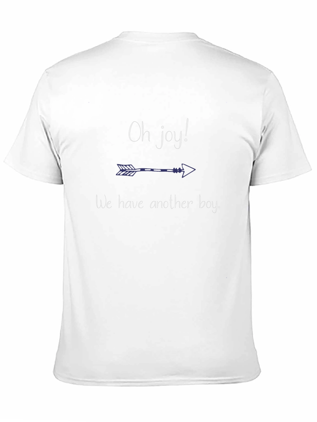 Oh Boy! Graphic Tee - Another Son Announcement Shirt