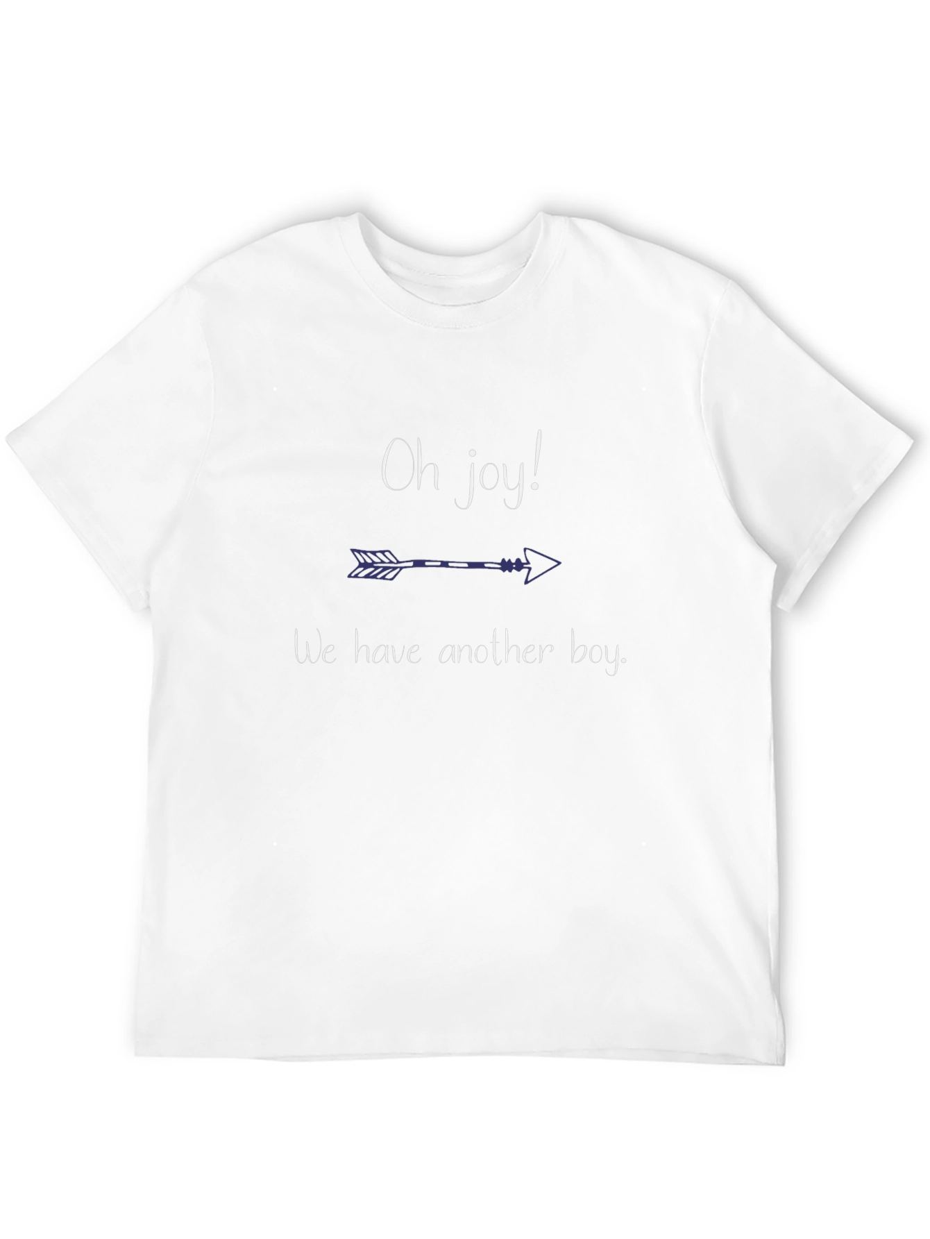 Oh Boy! Graphic Tee - Another Son Announcement Shirt