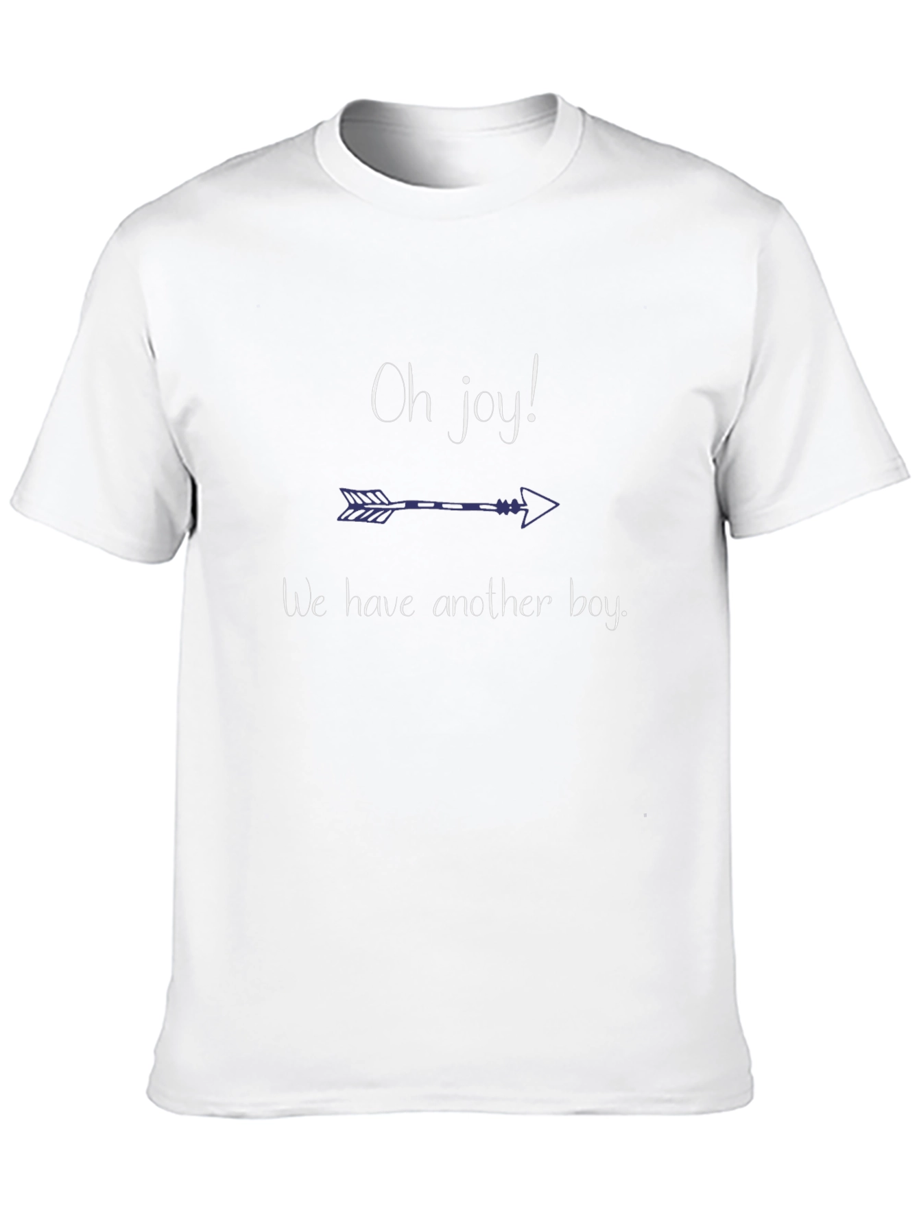 Oh Boy! Graphic Tee - Another Son Announcement Shirt