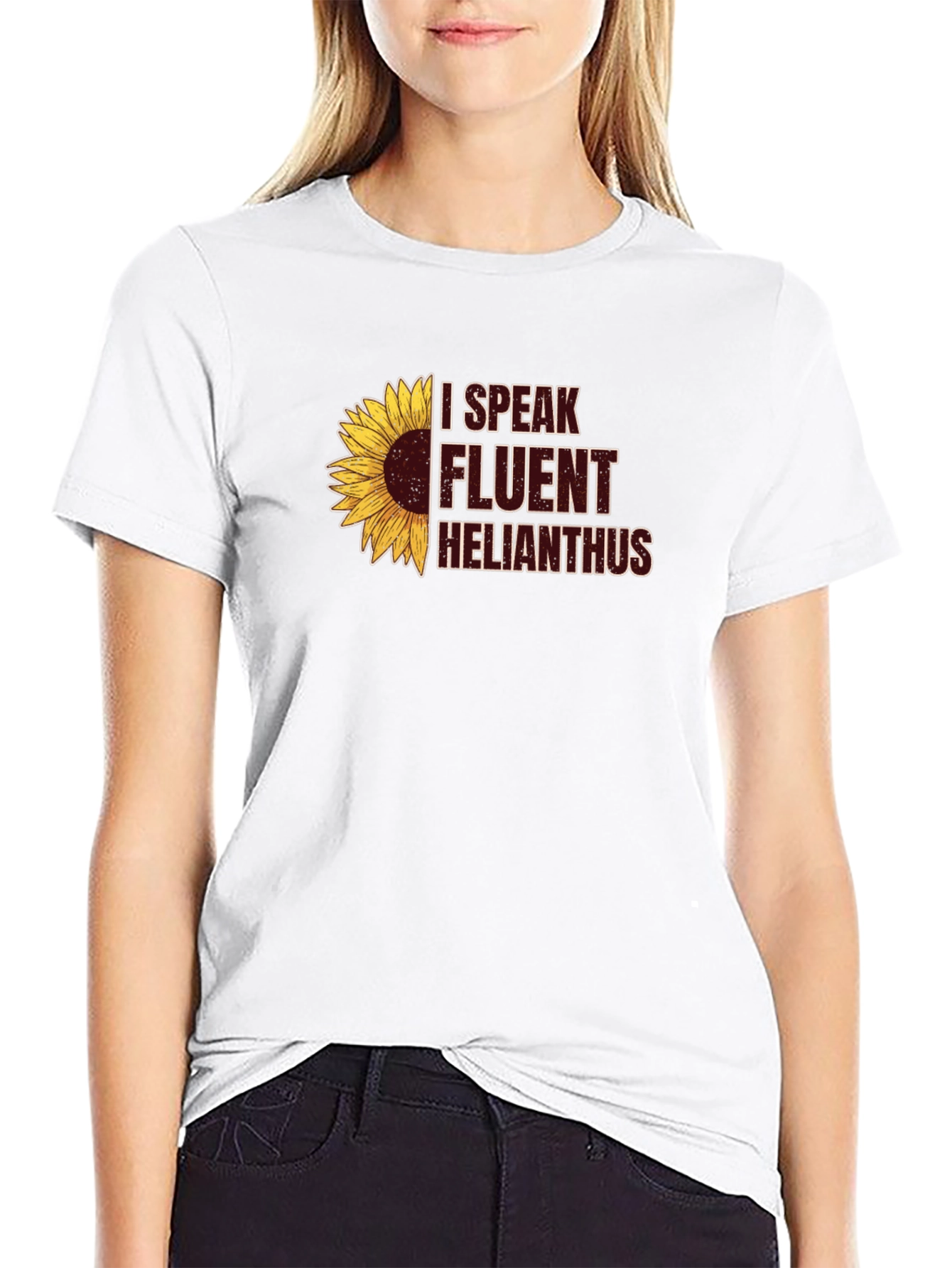 I Speak Fluent Helianthus T-Shirt