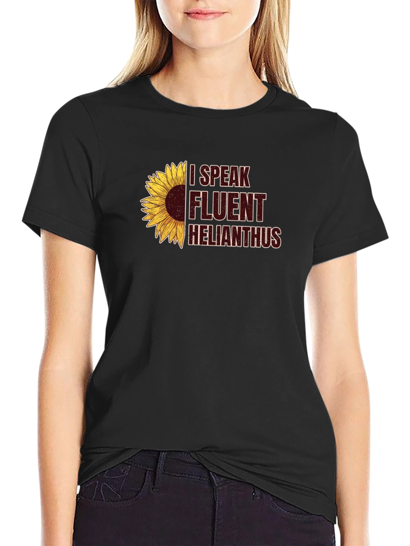 I Speak Fluent Helianthus T-Shirt