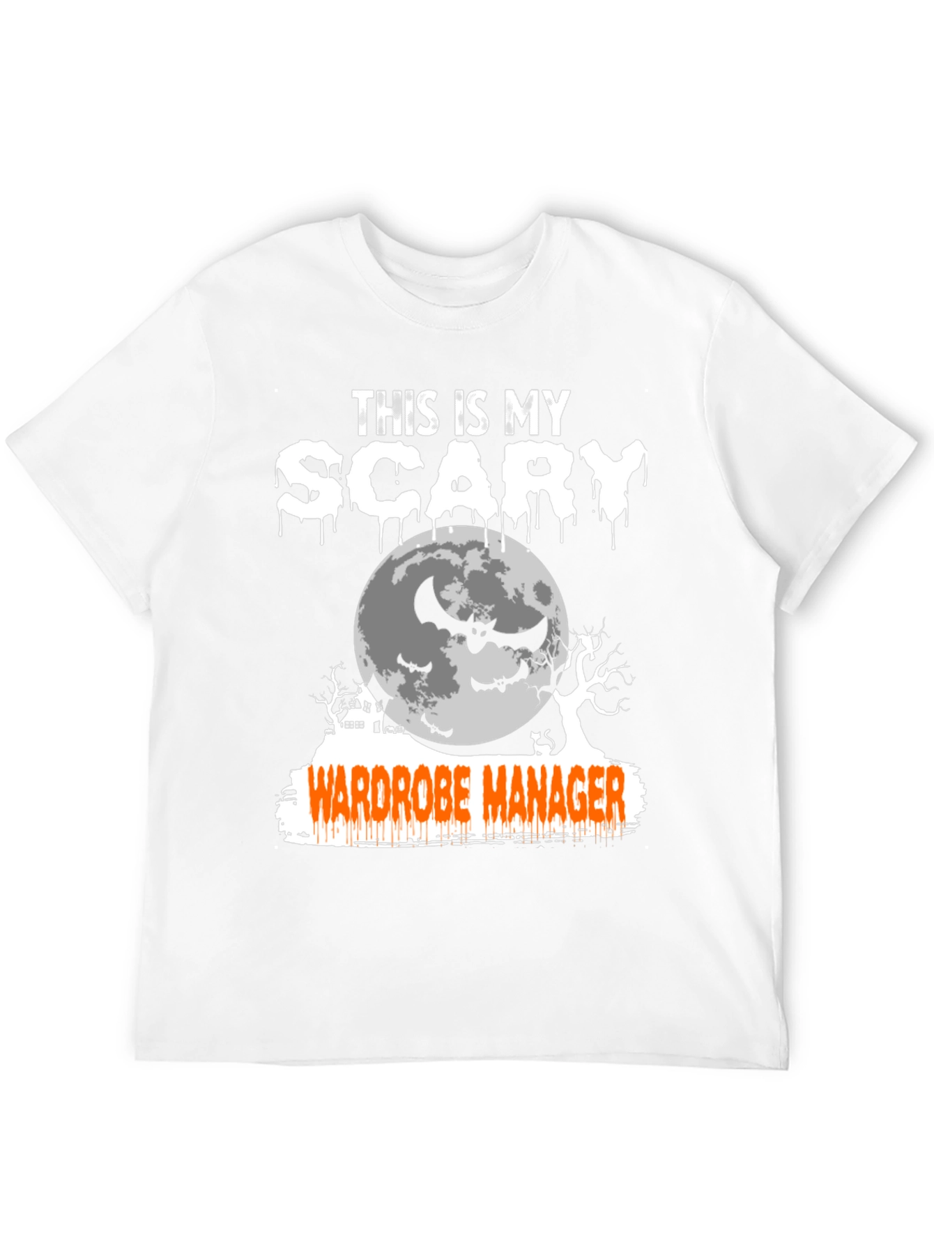 Scary Wardrobe Manager Halloween T-Shirt
