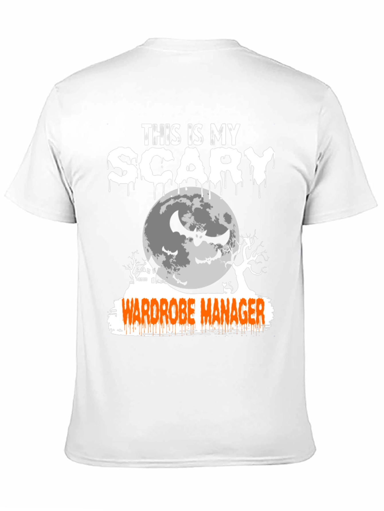 Scary Wardrobe Manager Halloween T-Shirt