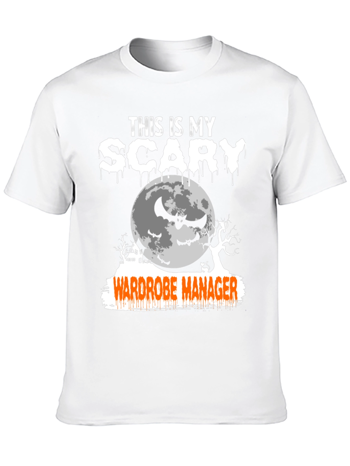 Scary Wardrobe Manager Halloween T-Shirt