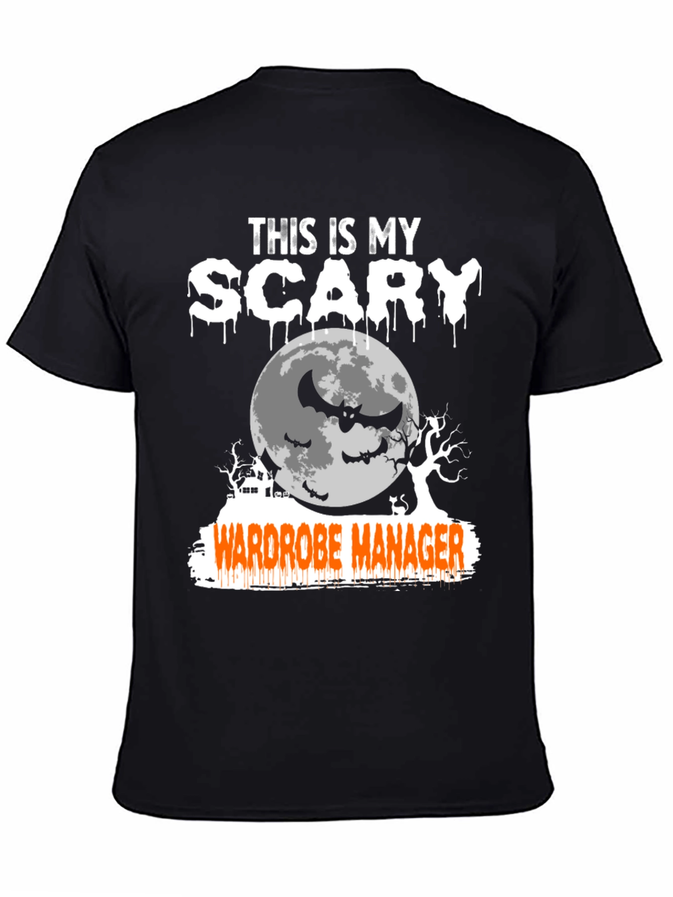 Scary Wardrobe Manager Halloween T-Shirt