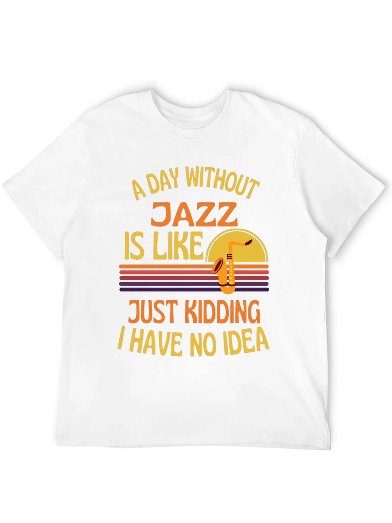 Jazz Music Lover Novelty T-Shirt