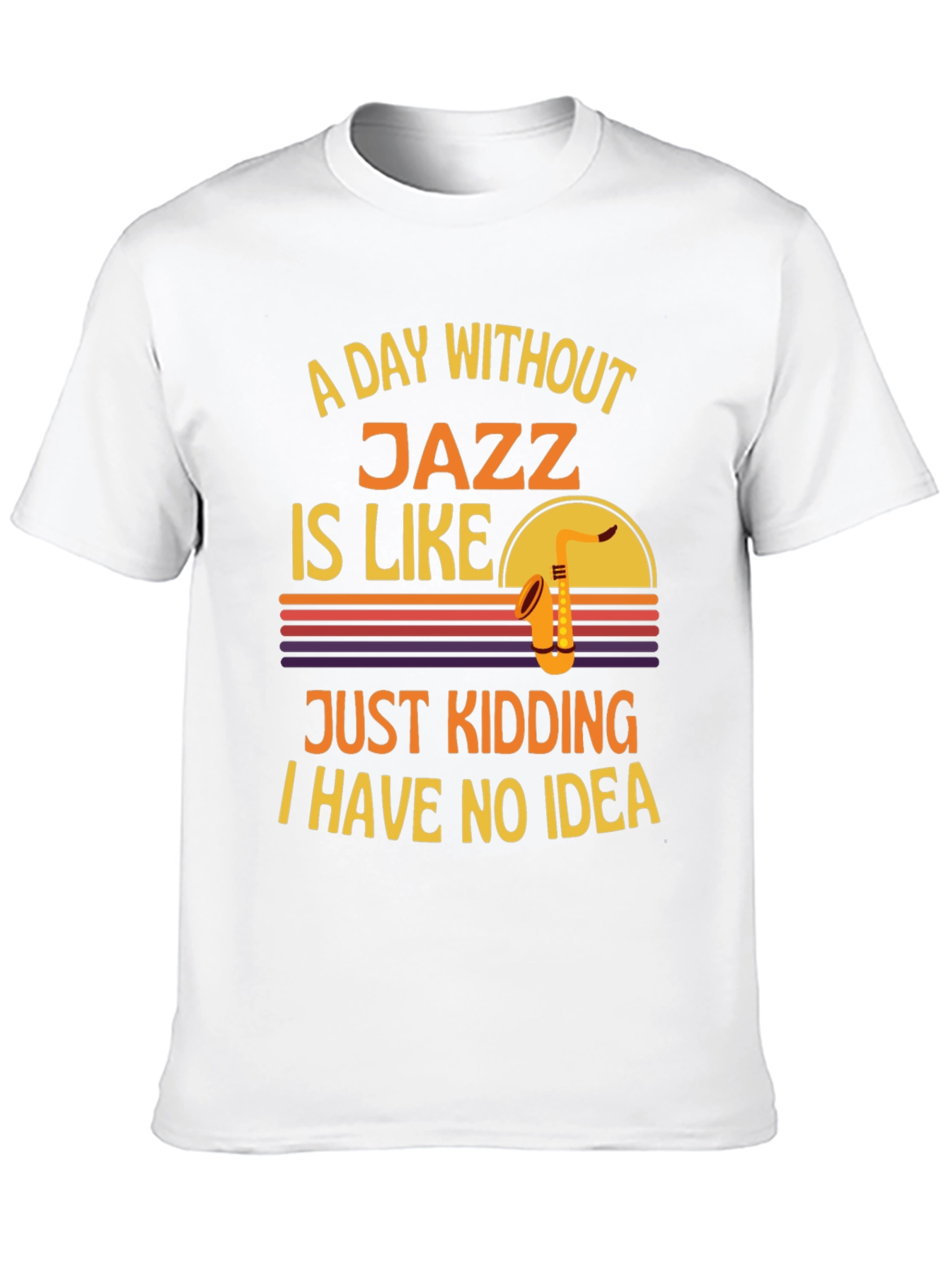 Jazz Music Lover Novelty T-Shirt