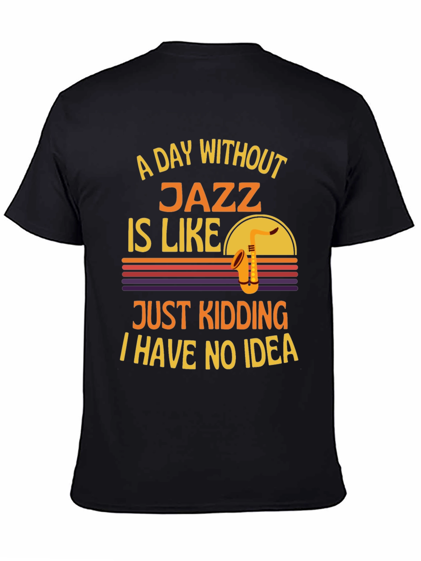 Jazz Music Lover Novelty T-Shirt