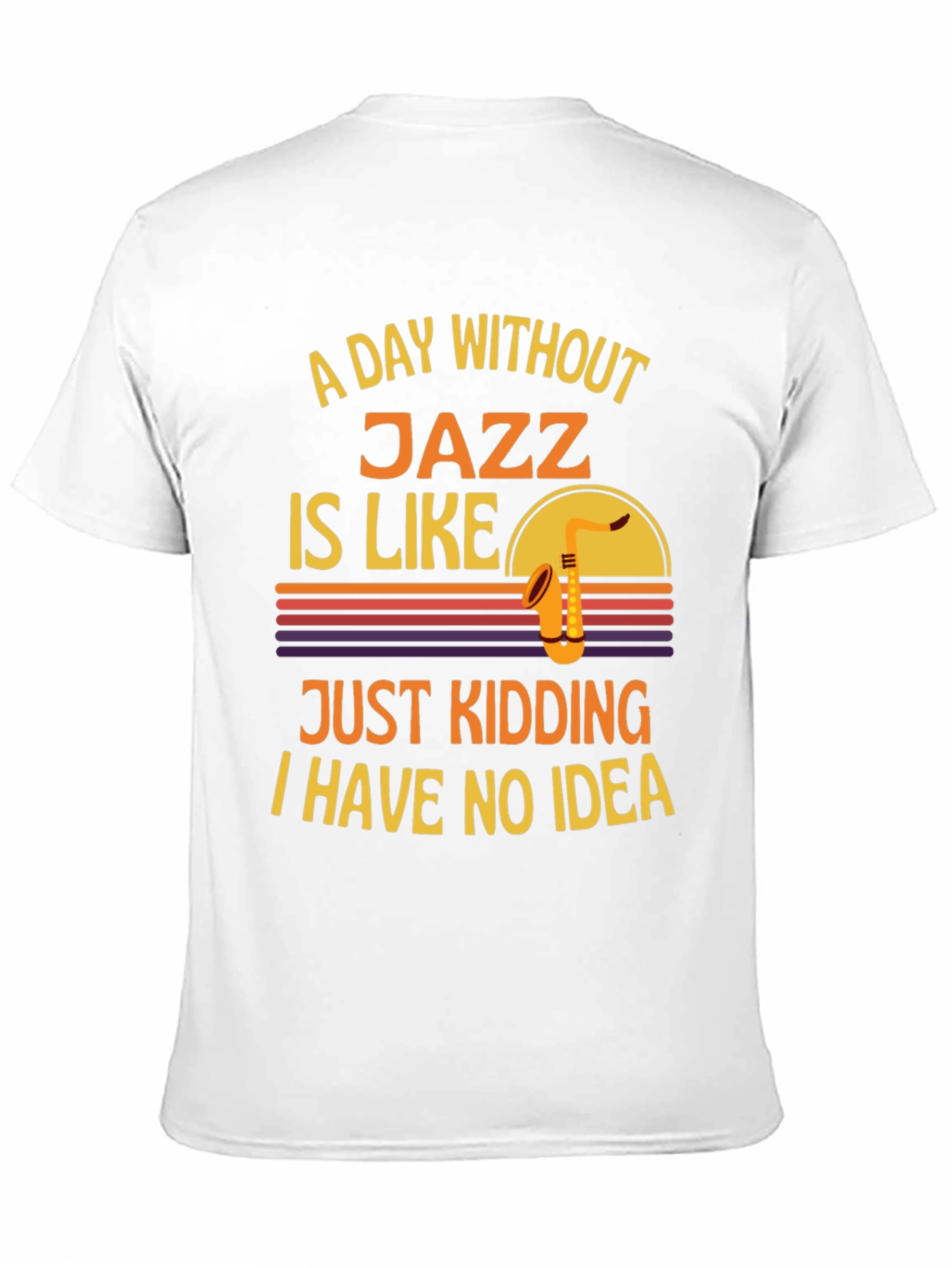 Jazz Music Lover Novelty T-Shirt