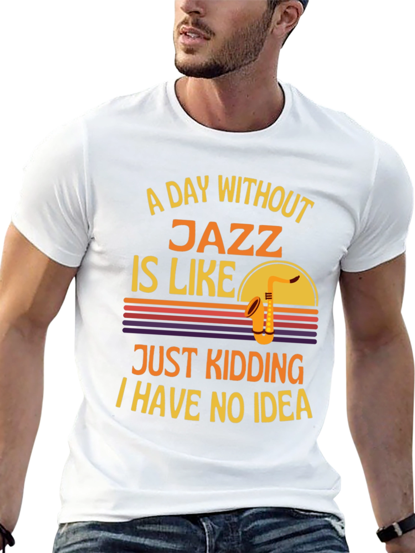 Jazz Music Lover Novelty T-Shirt