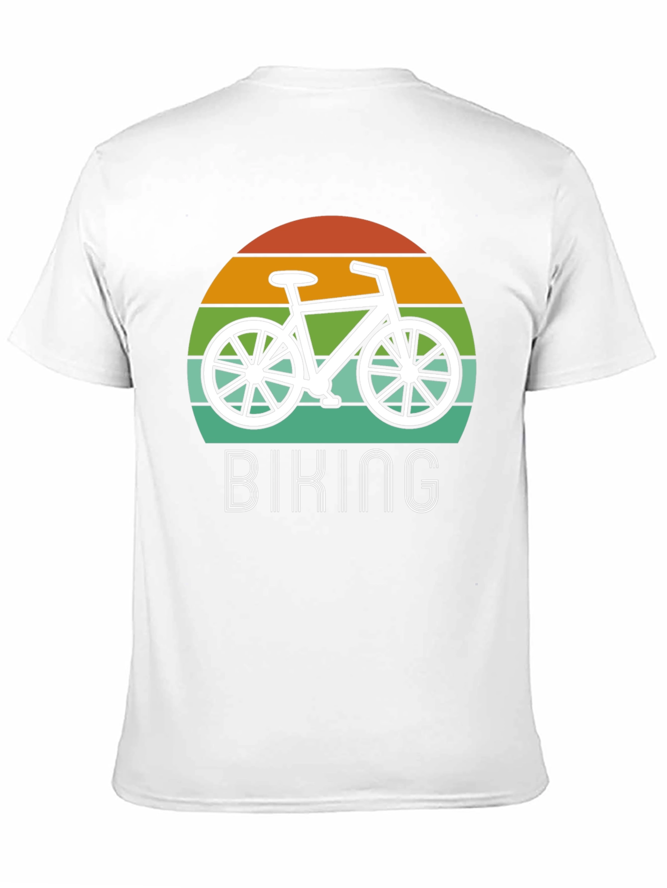 Retro Biking T-Shirt - Black Graphic Tee