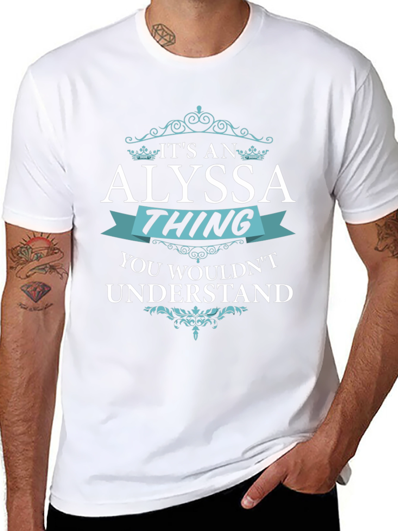 Its an Alyssa Thing T-Shirt - Funny Personalized Gift