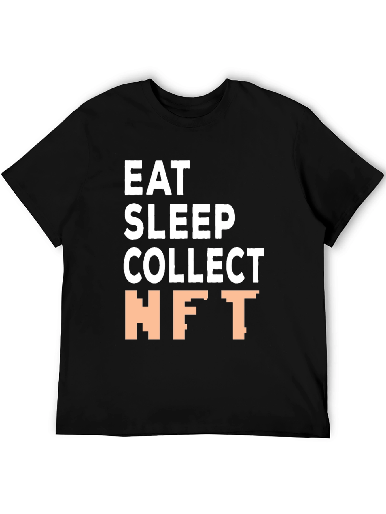 Eat Sleep Collect NFT Graphic Tee