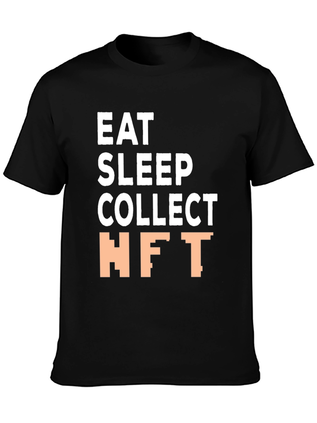 Eat Sleep Collect NFT Graphic Tee