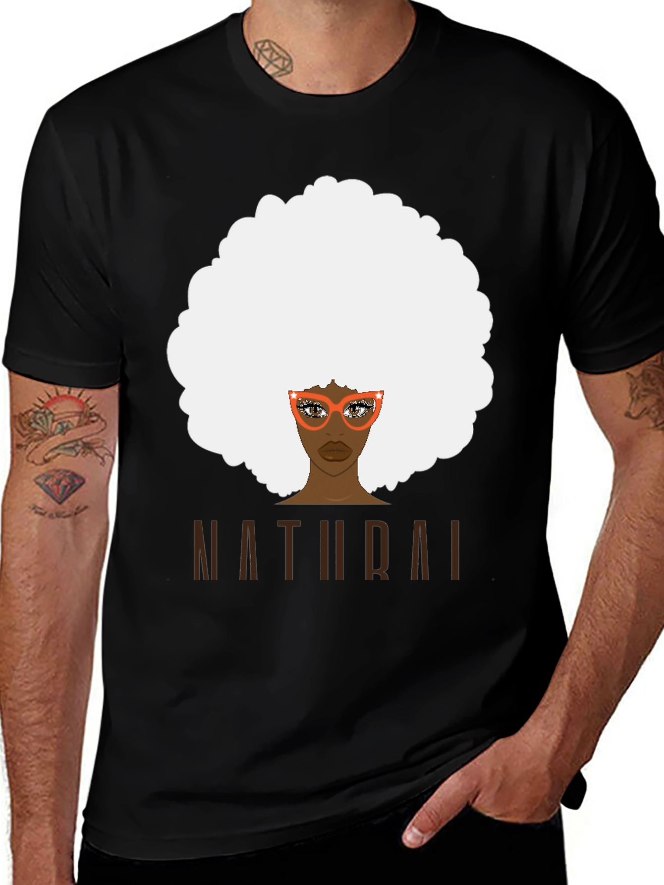 Natural Afro Tee