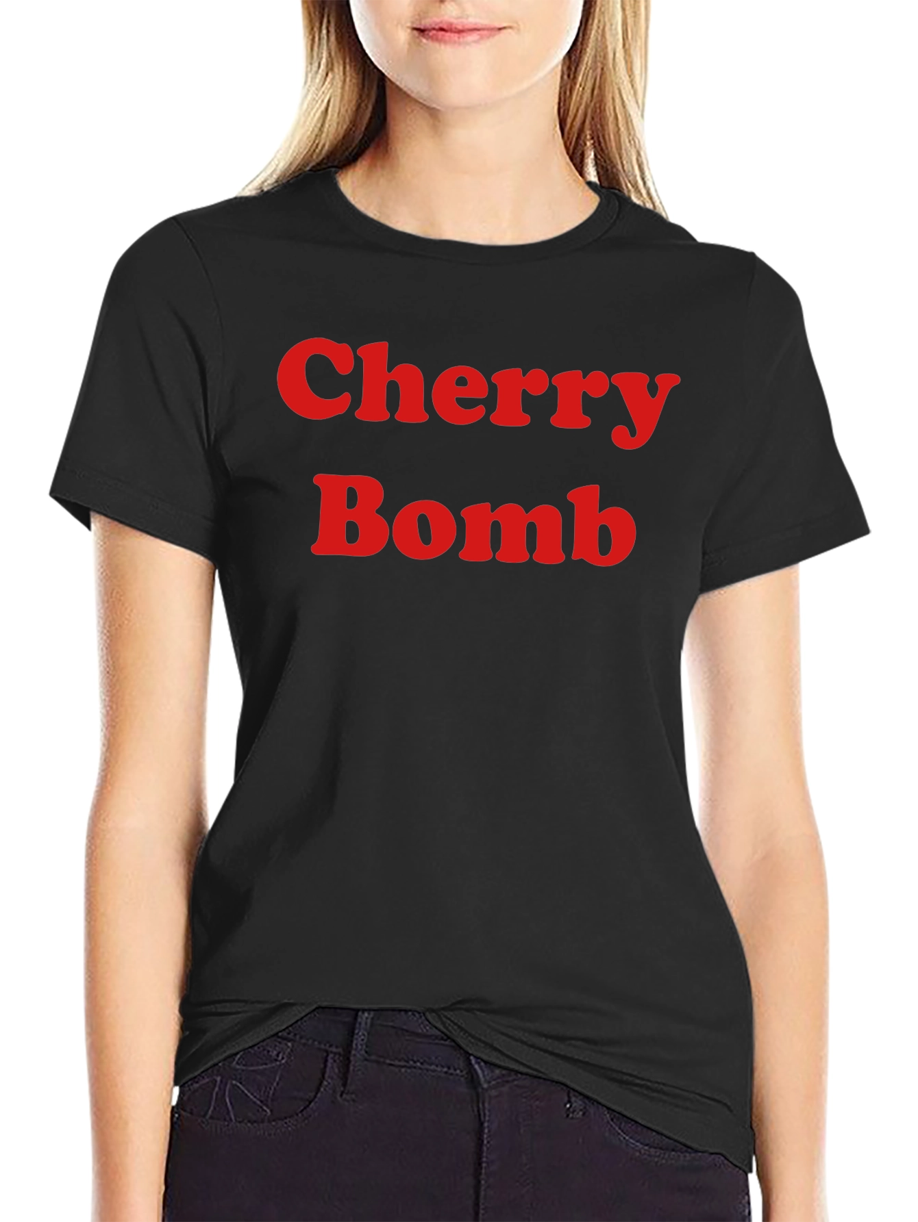 Cherry Bomb Graphic T-Shirt - Bold Statement Tee
