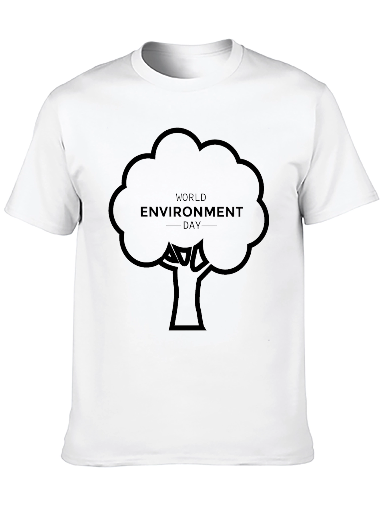 World Environment Day Graphic Black T-Shirt
