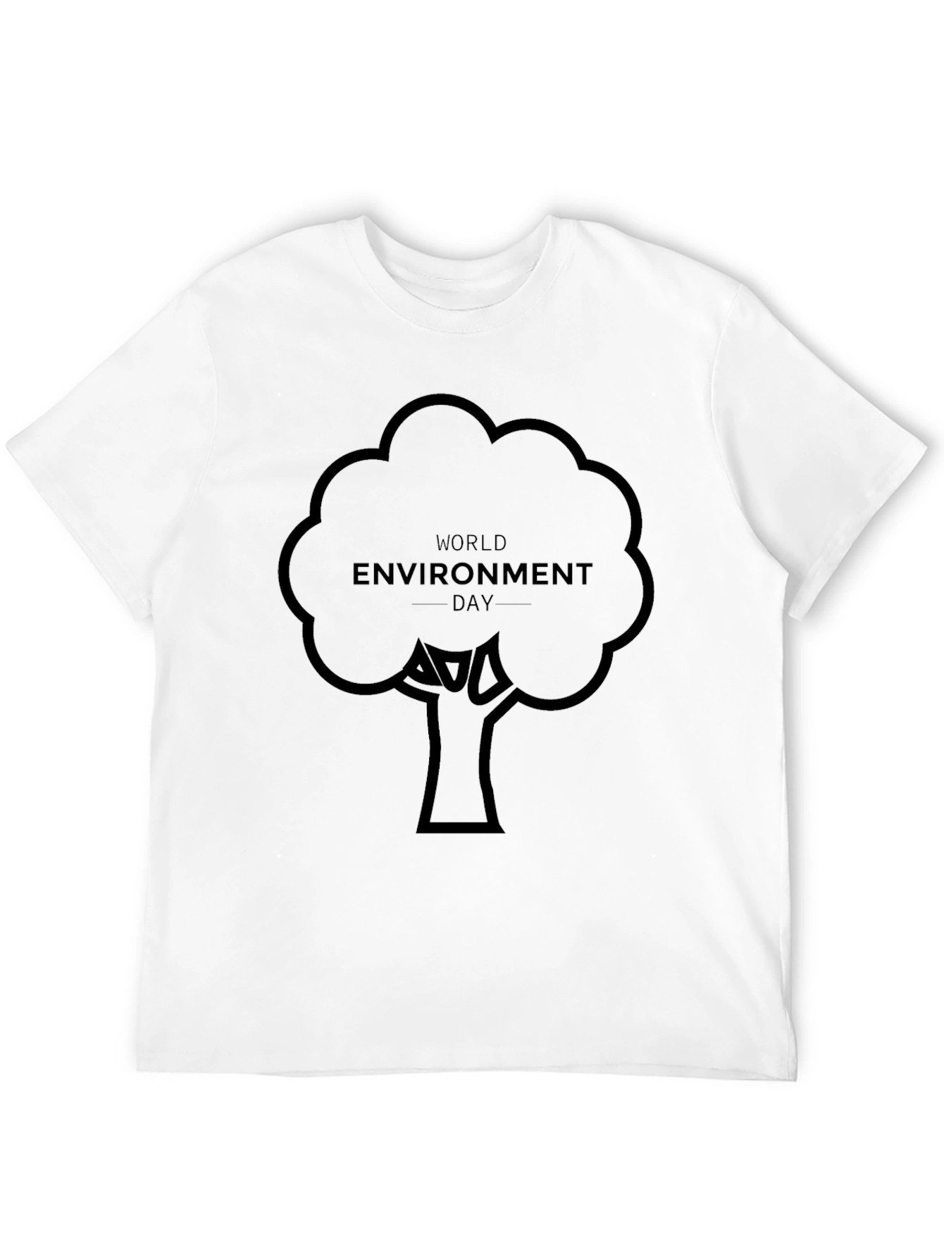 World Environment Day Graphic Black T-Shirt