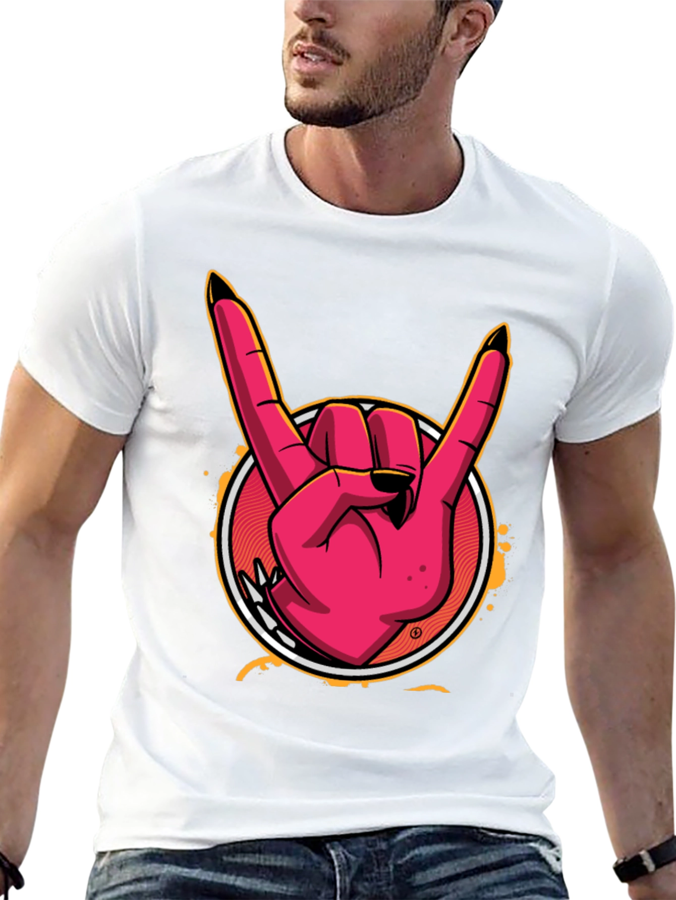 Rock On Devil Hand T-Shirt