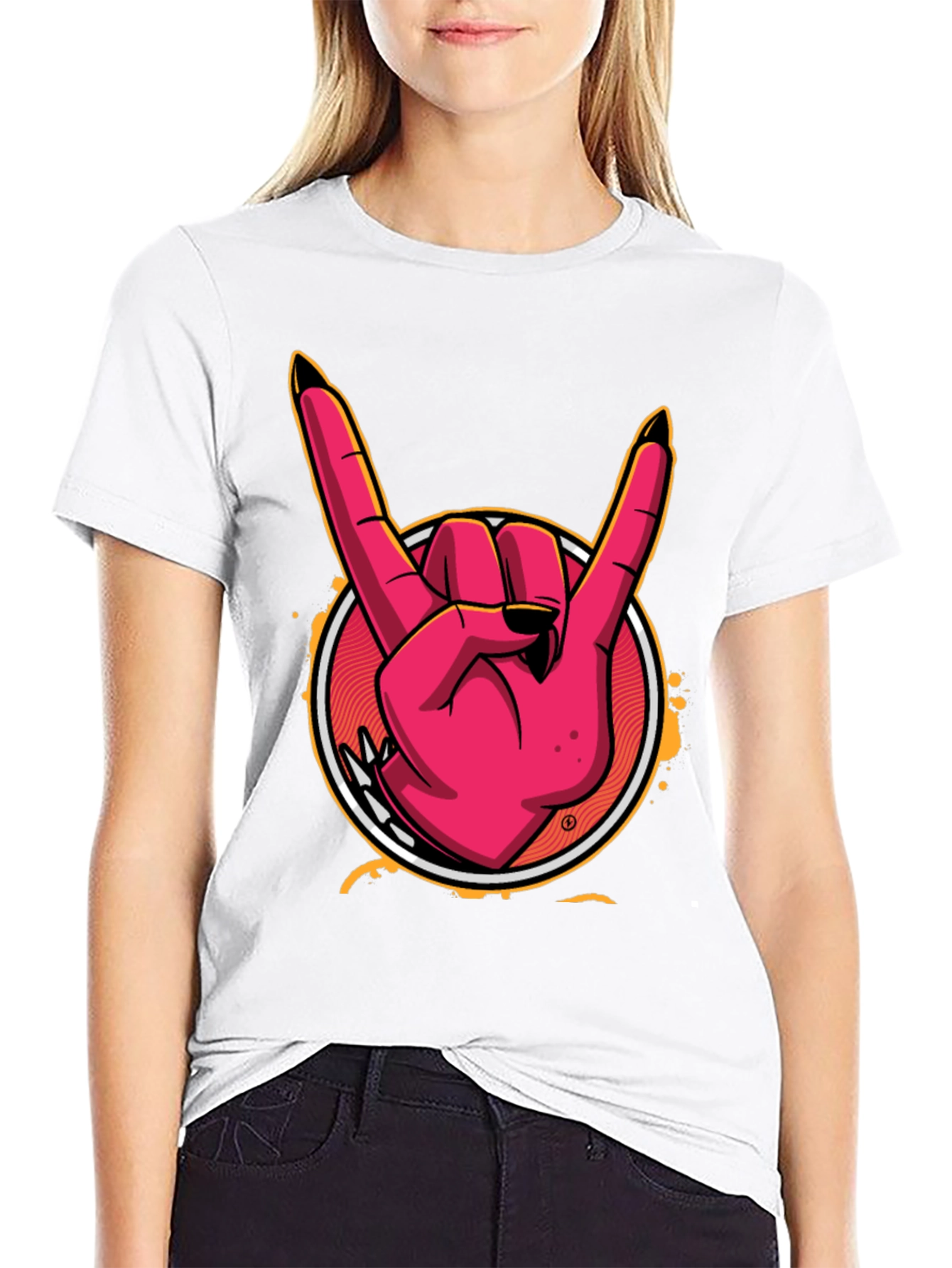 Rock On Devil Hand T-Shirt