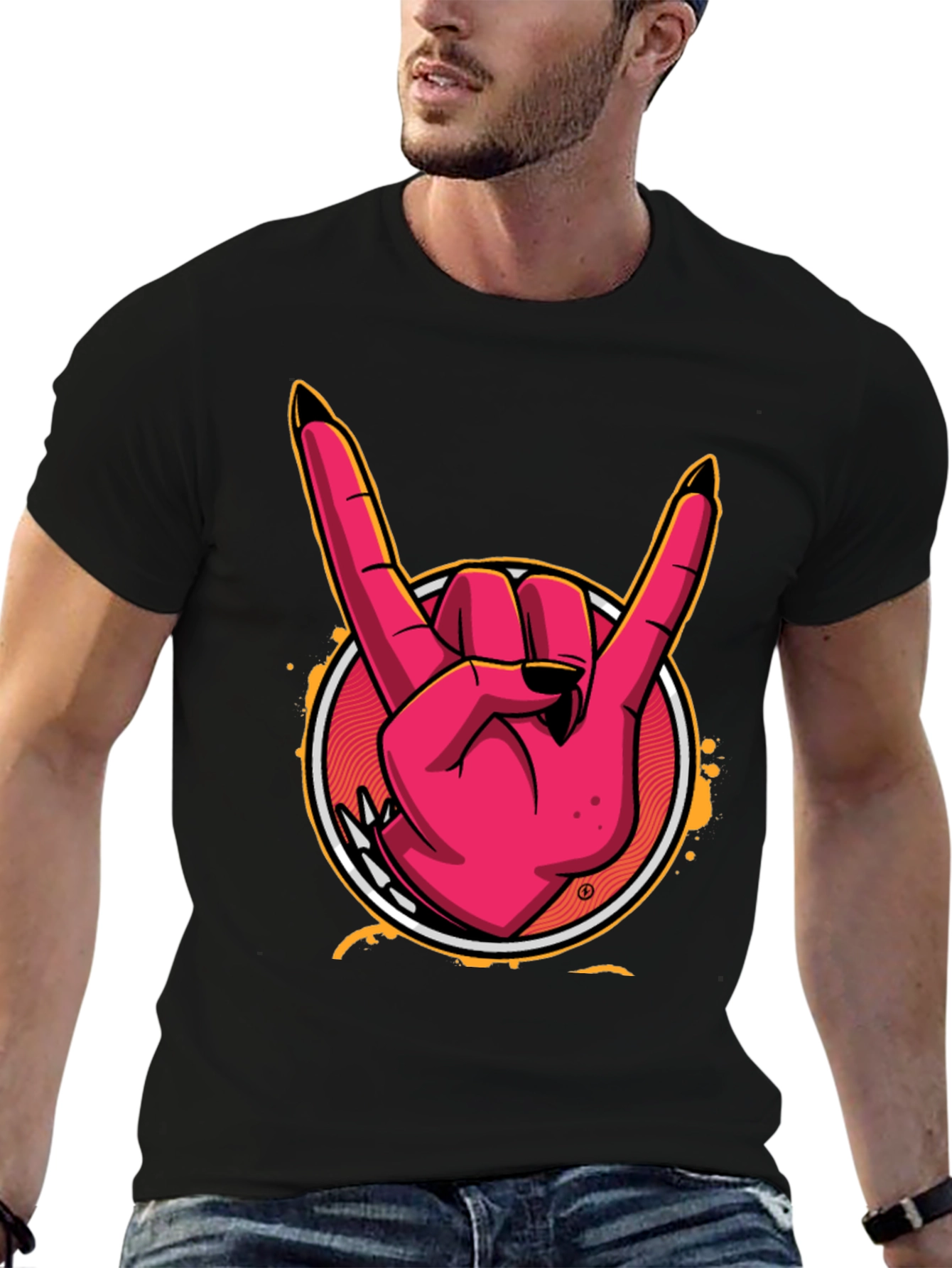 Rock On Devil Hand T-Shirt