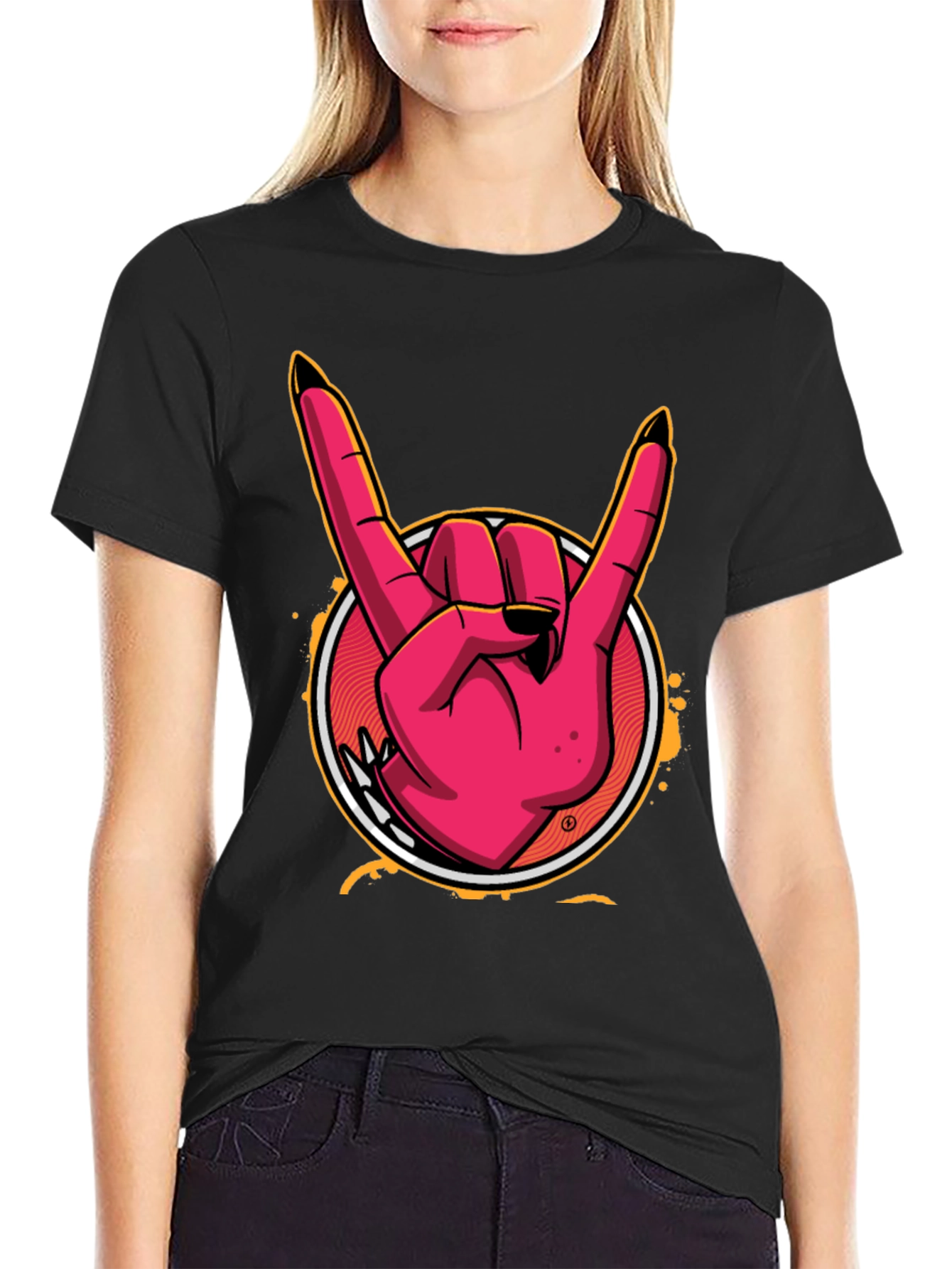 Rock On Devil Hand T-Shirt