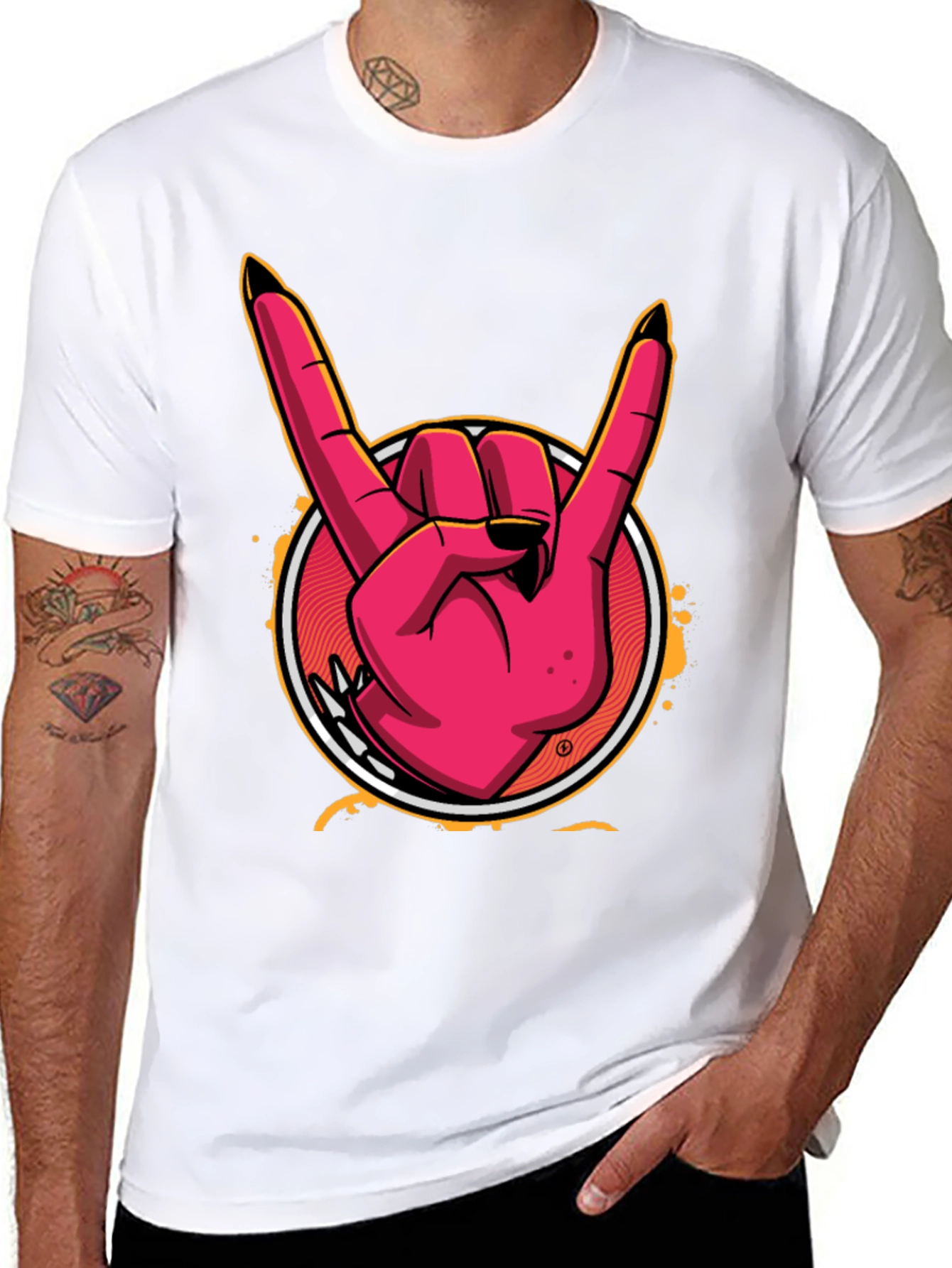Rock On Devil Hand T-Shirt