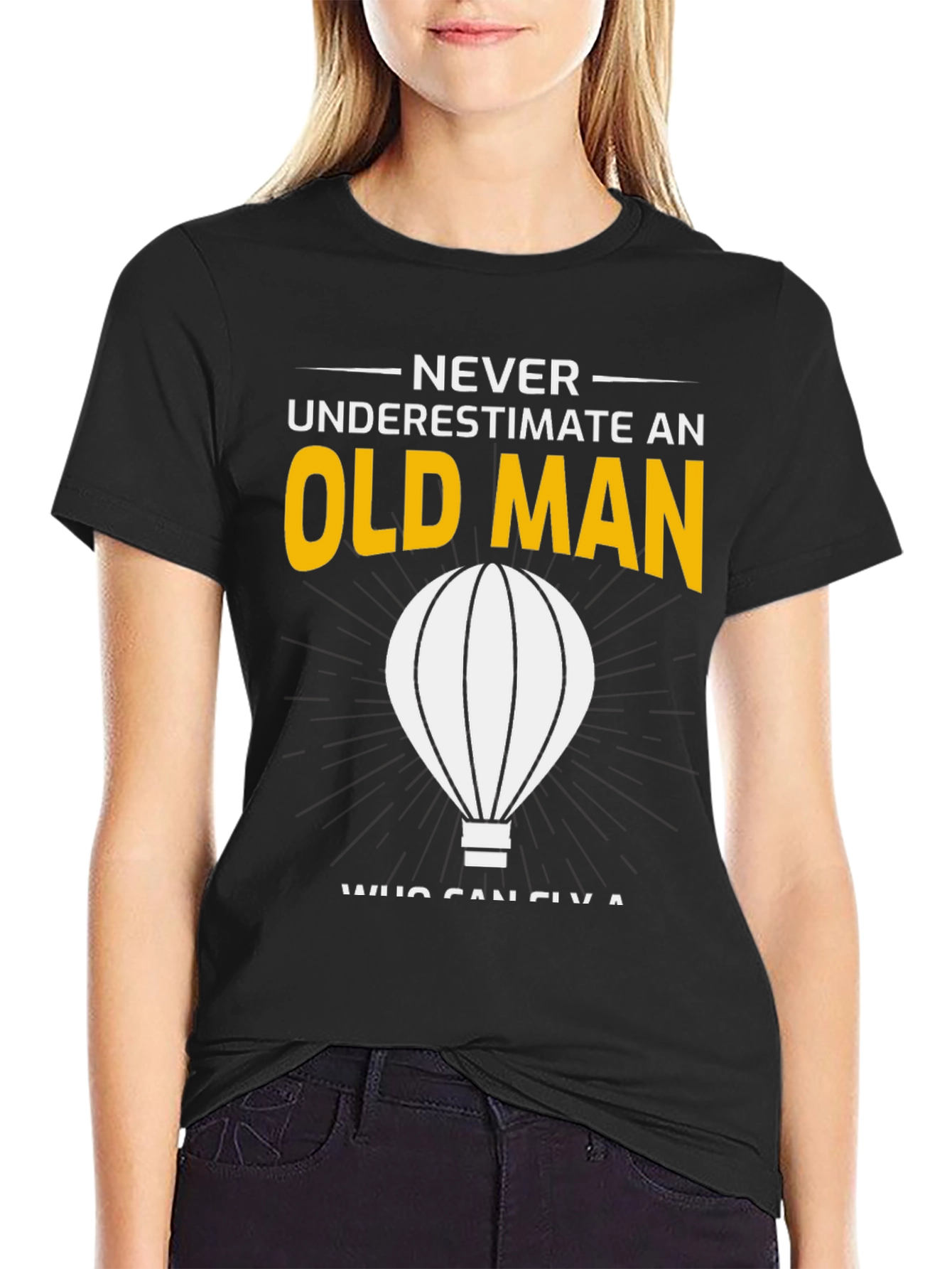 Never Underestimate an Old Man T-Shirt