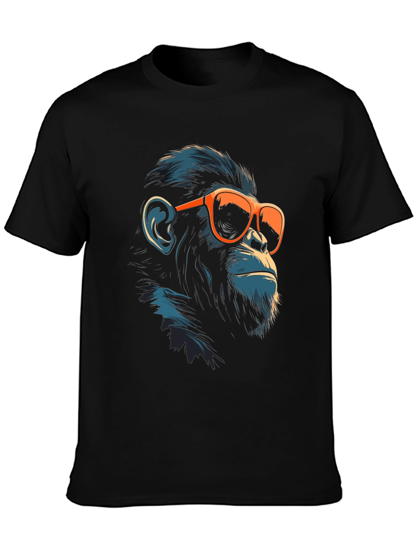 Cool Ape Graphic Tee - Black T-Shirt