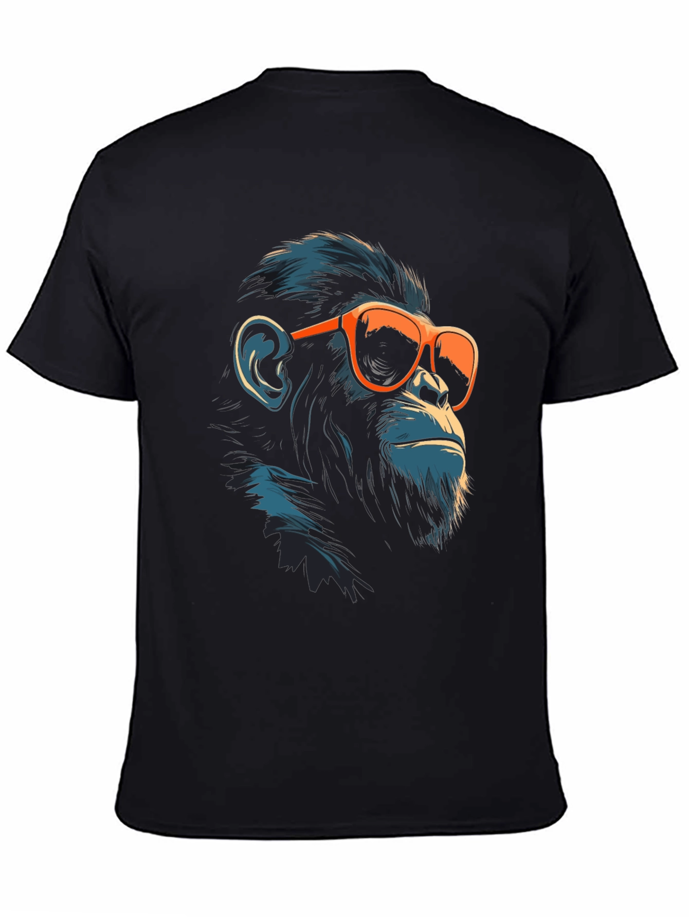 Cool Ape Graphic Tee - Black T-Shirt