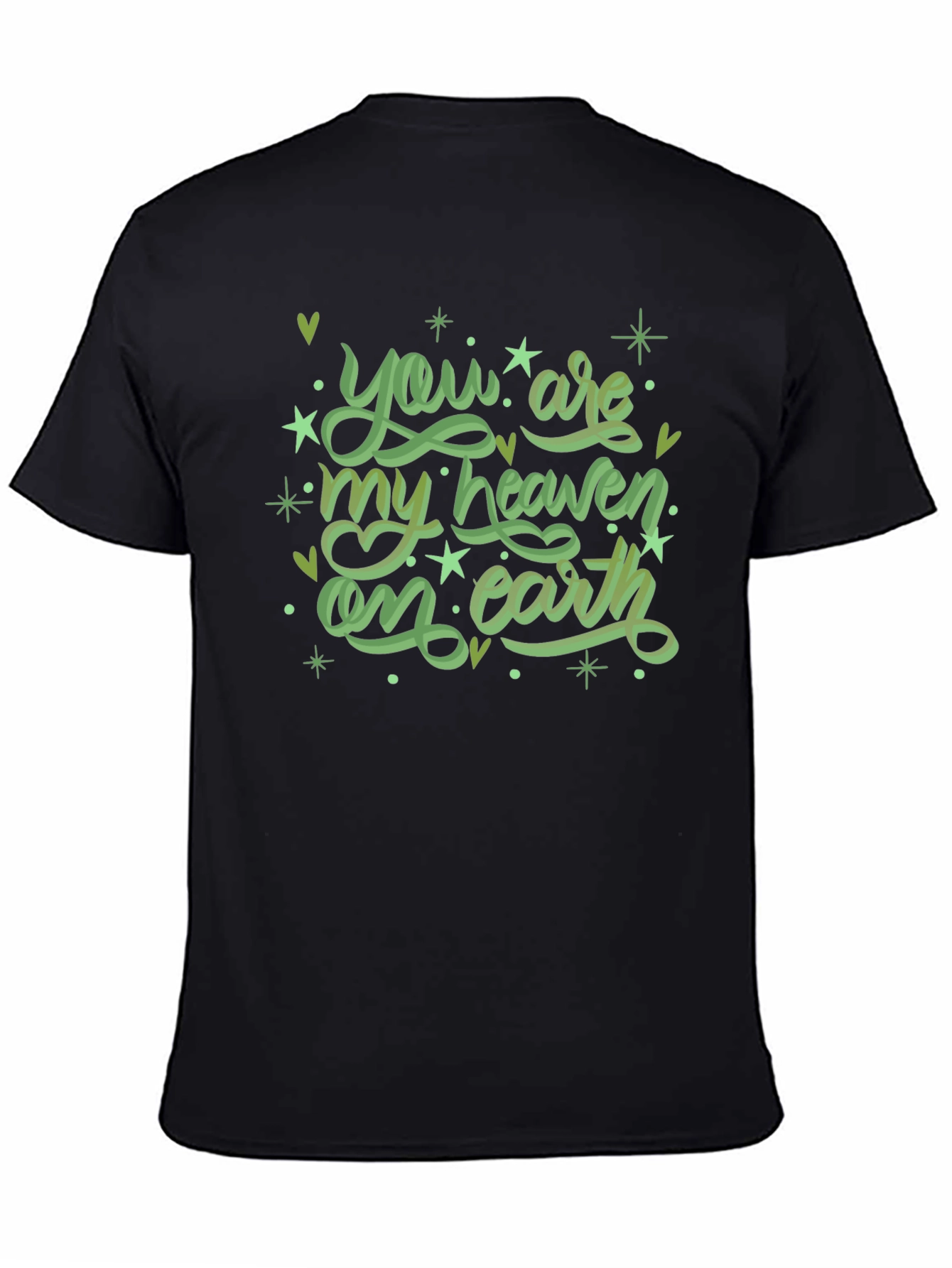 Heaven On Earth Black Graphic Tee