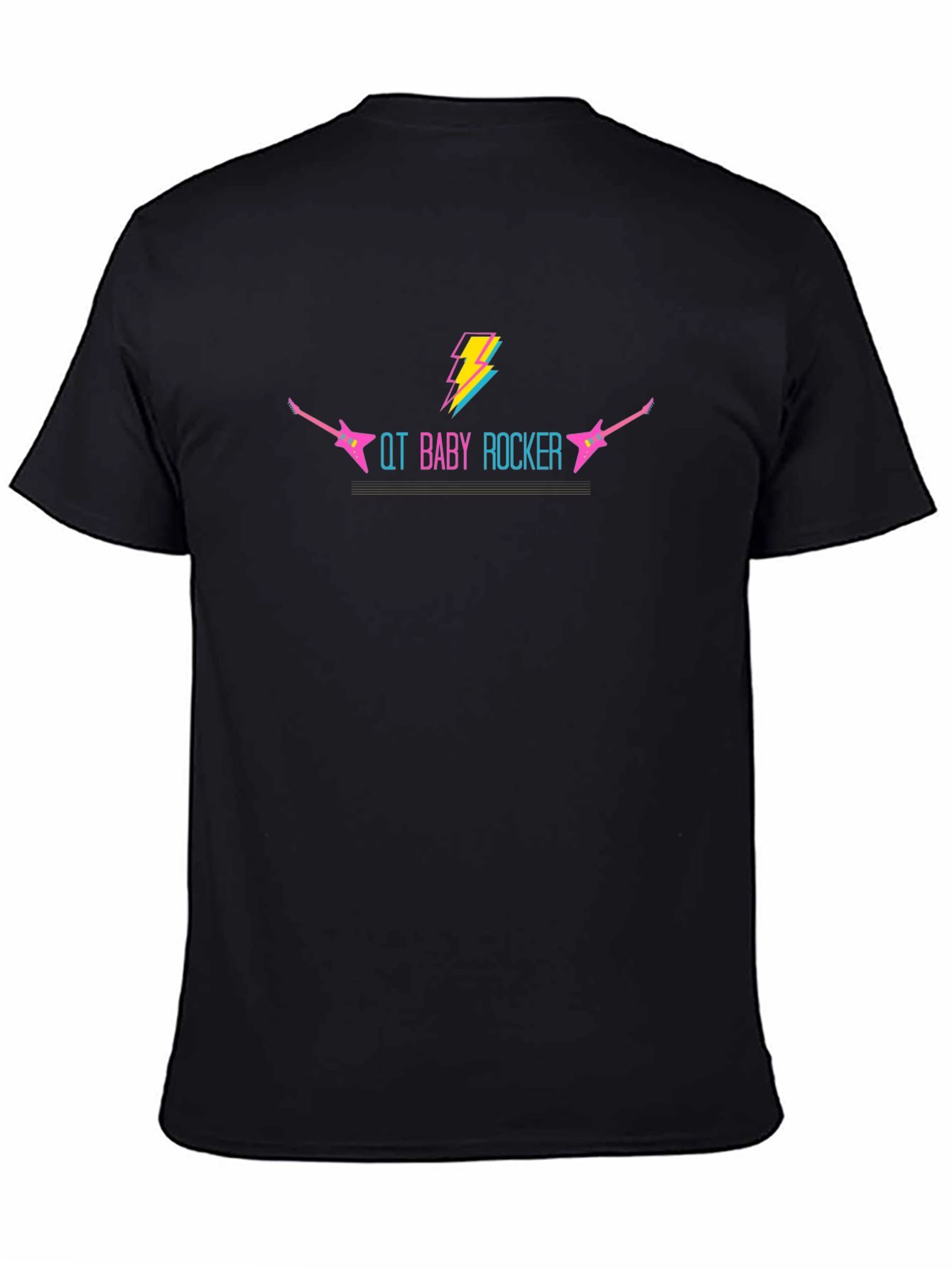 QT Baby Rocker Black T-Shirt