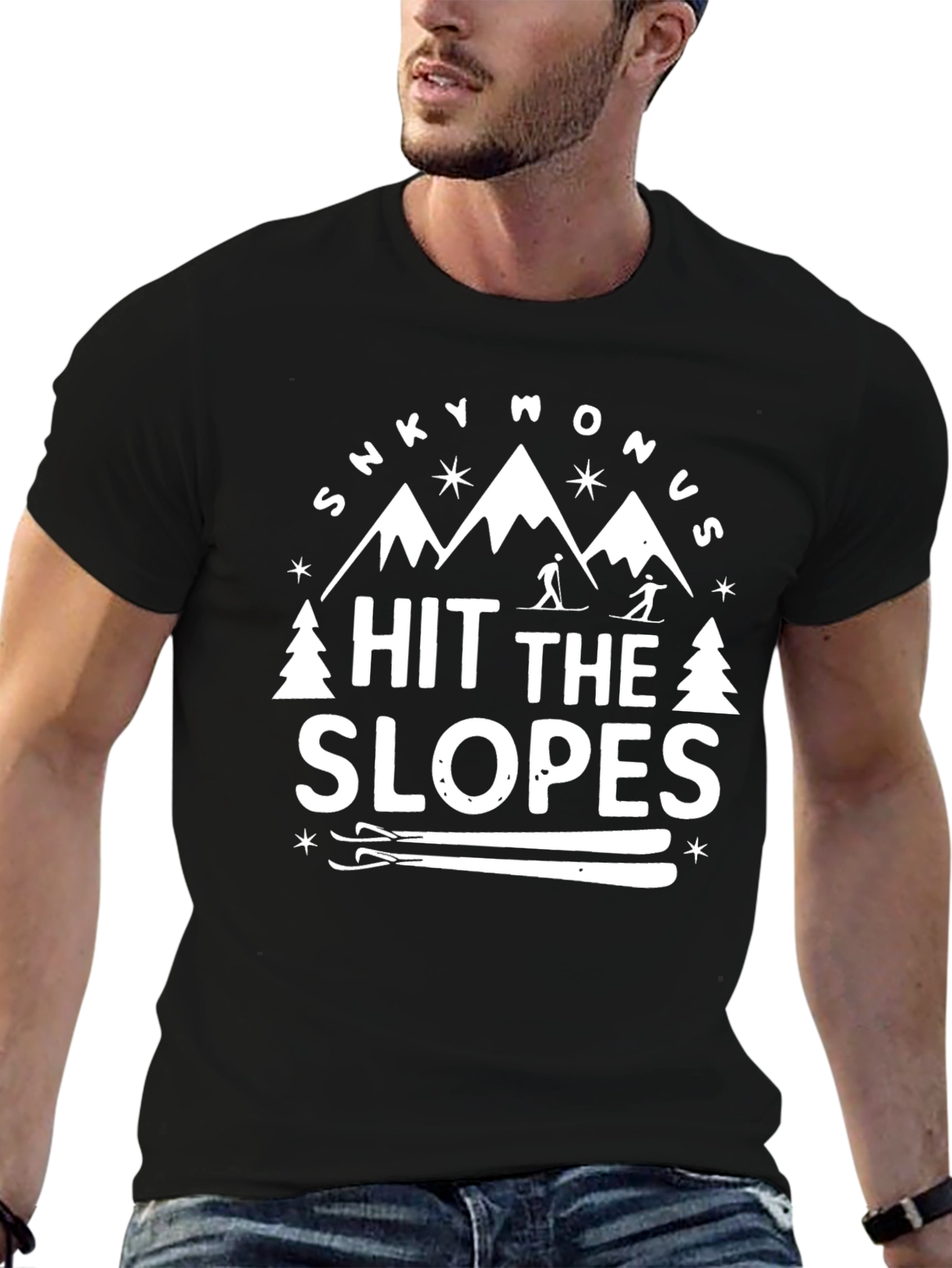 Hit The Slopes Graphic T-Shirt