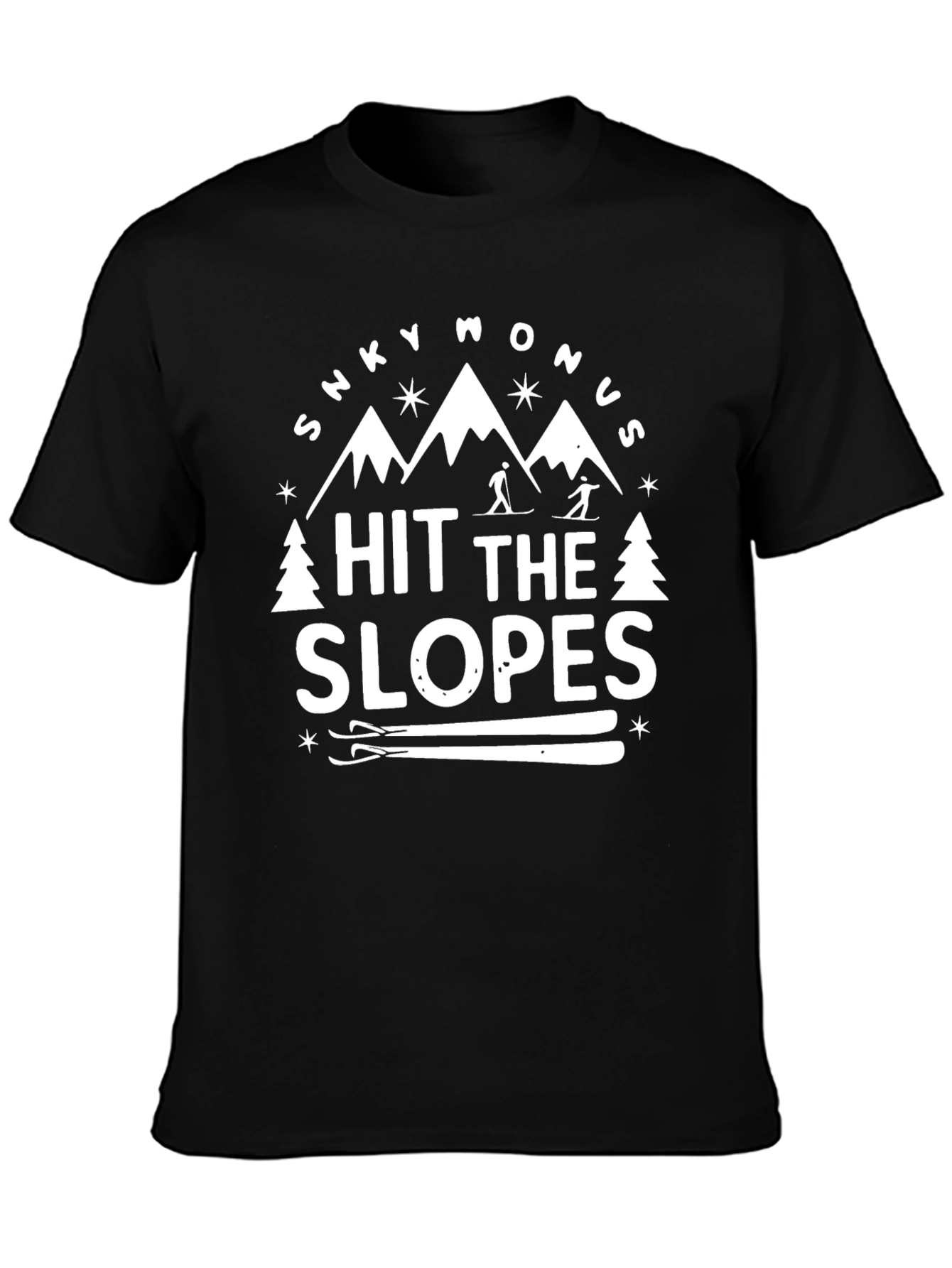 Hit The Slopes Graphic T-Shirt