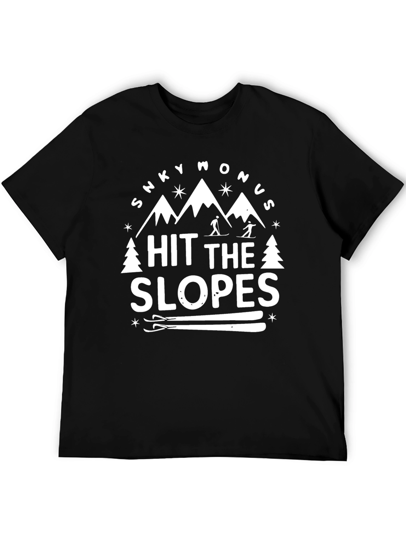 Hit The Slopes Graphic T-Shirt