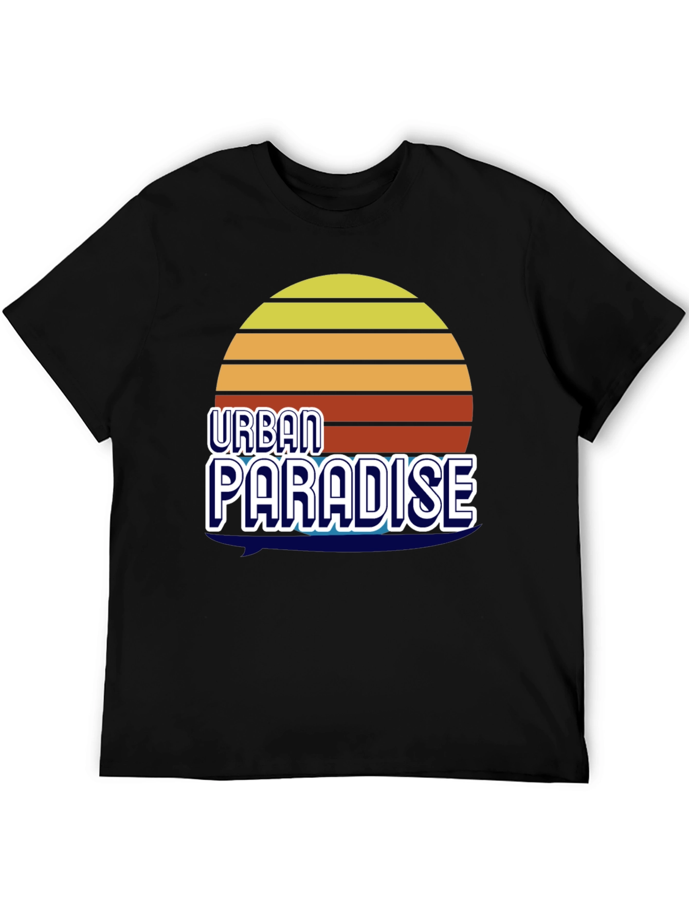 Urban Paradise Graphic T-Shirt - Retro Style