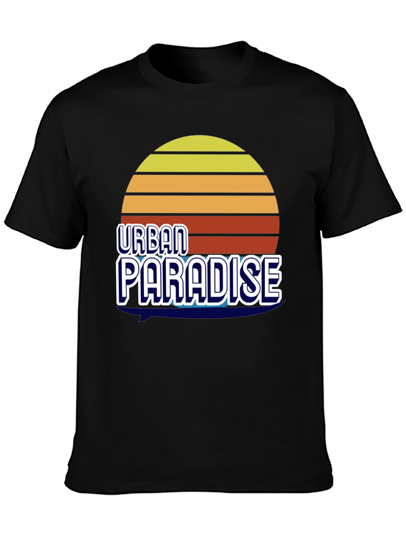 Urban Paradise Graphic T-Shirt - Retro Style