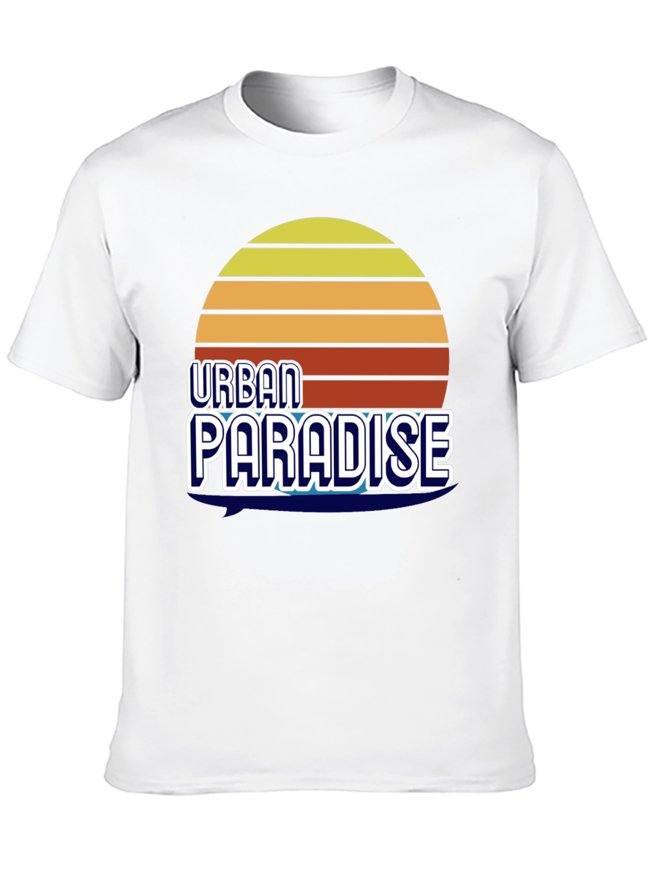 Urban Paradise Graphic T-Shirt - Retro Style