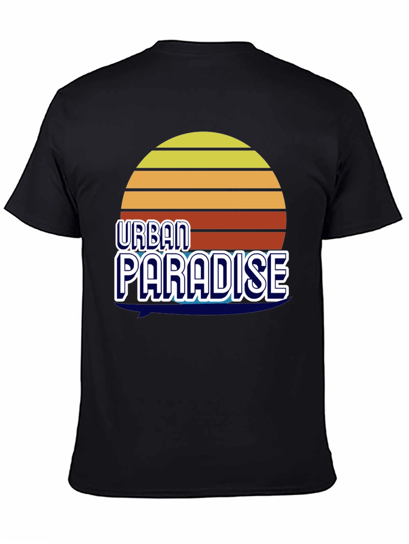 Urban Paradise Graphic T-Shirt - Retro Style