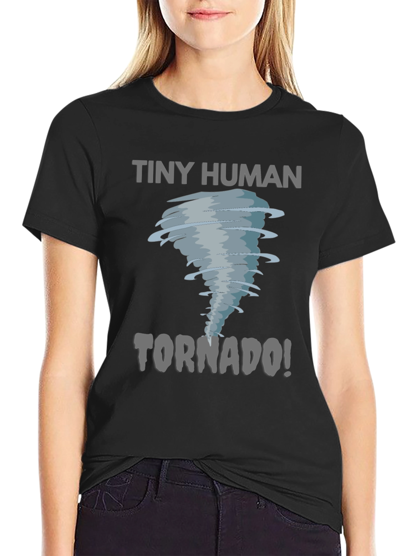 Tiny Human Tornado Graphic Tee