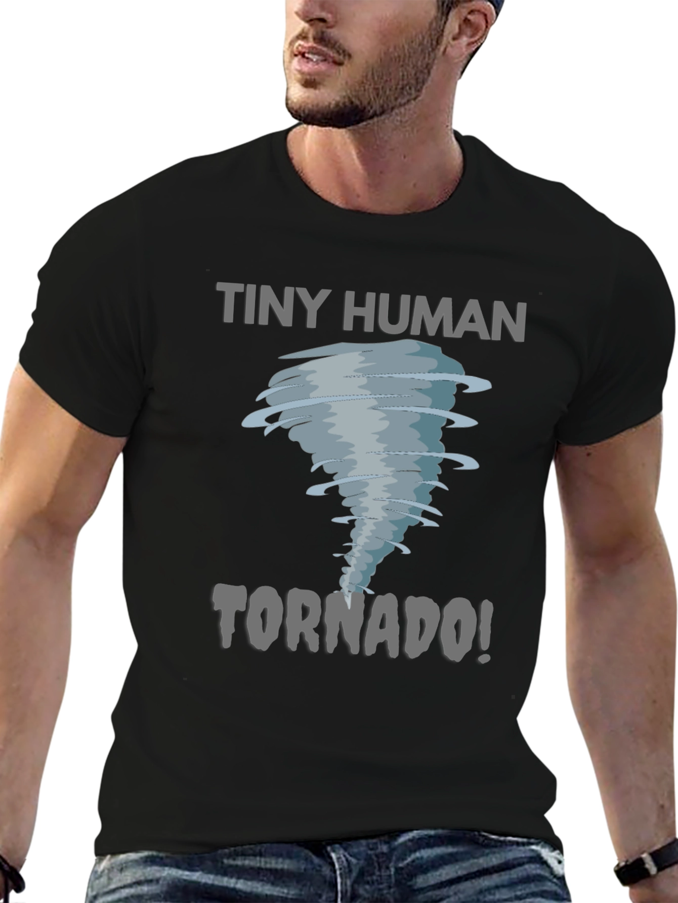 Tiny Human Tornado Graphic Tee