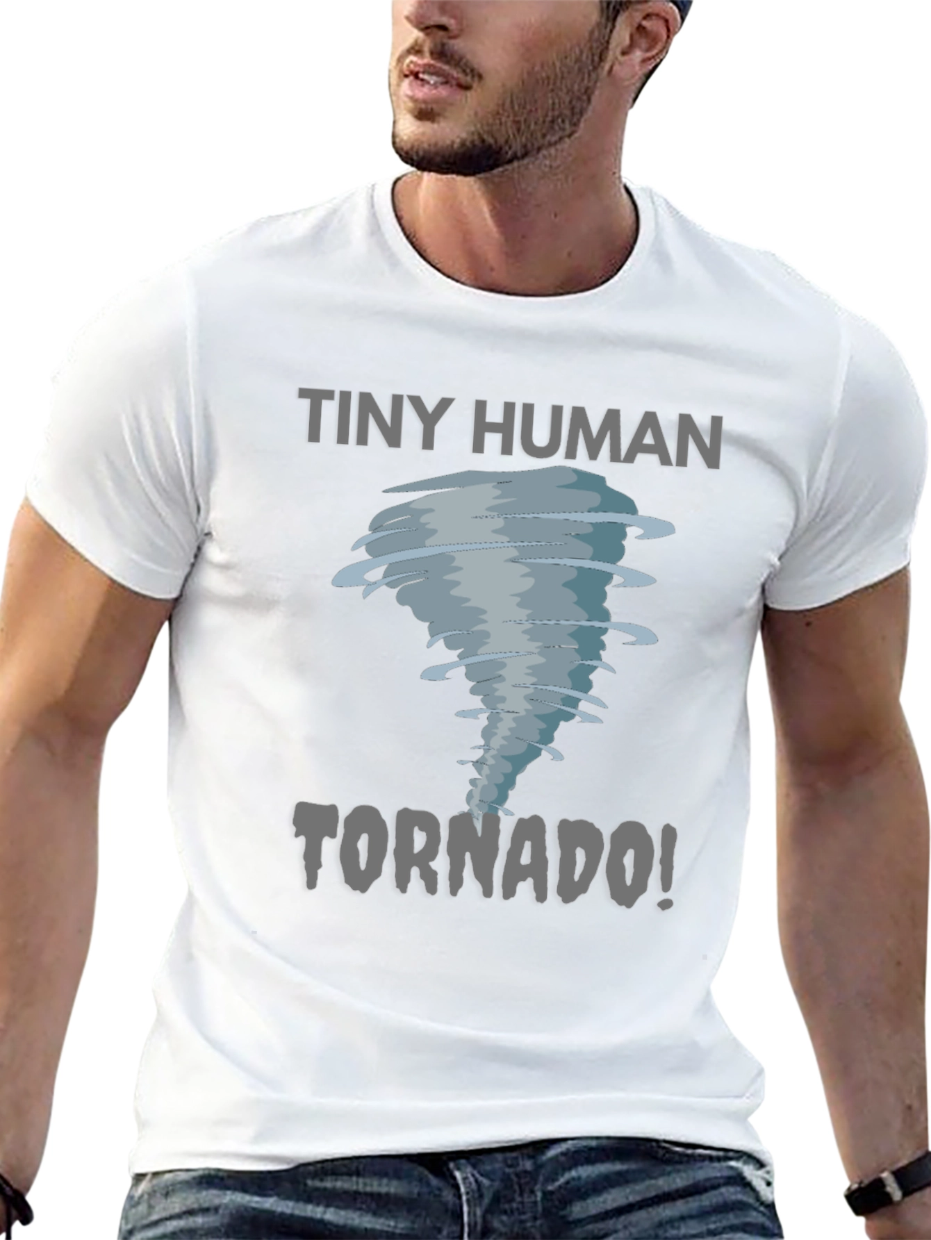 Tiny Human Tornado Graphic Tee