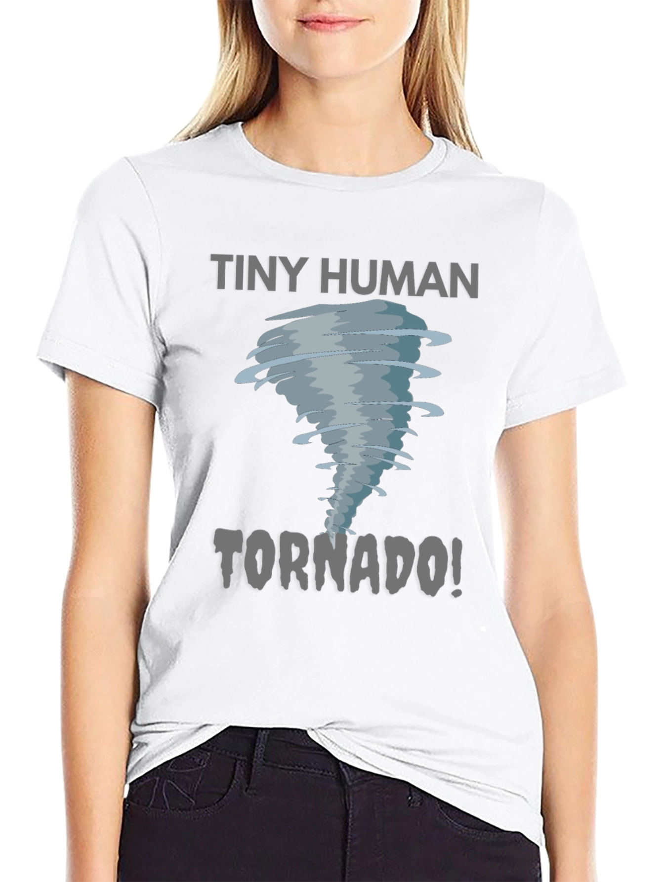 Tiny Human Tornado Graphic Tee