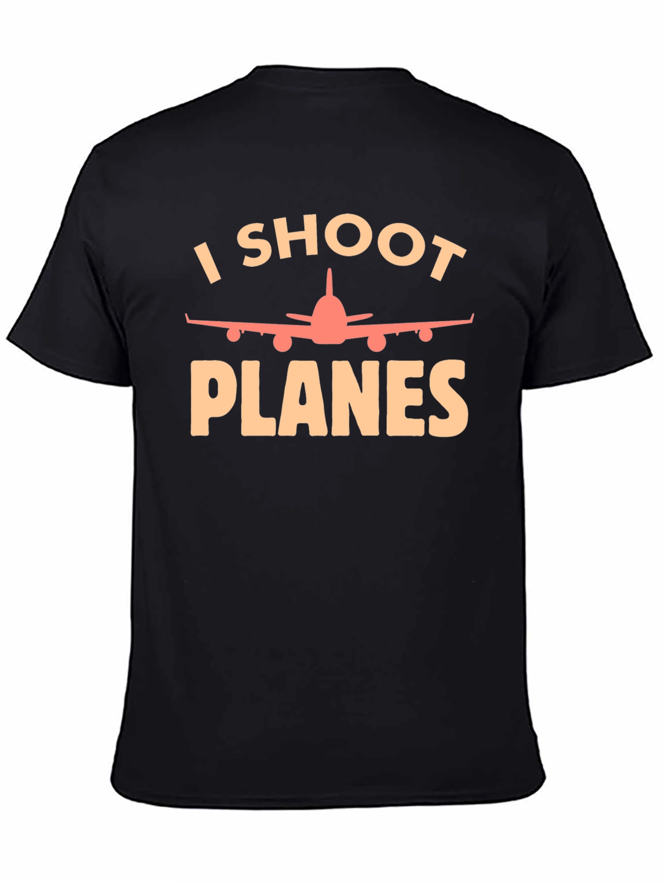 I Shoot Planes T-Shirt - Aviation Photography Tee